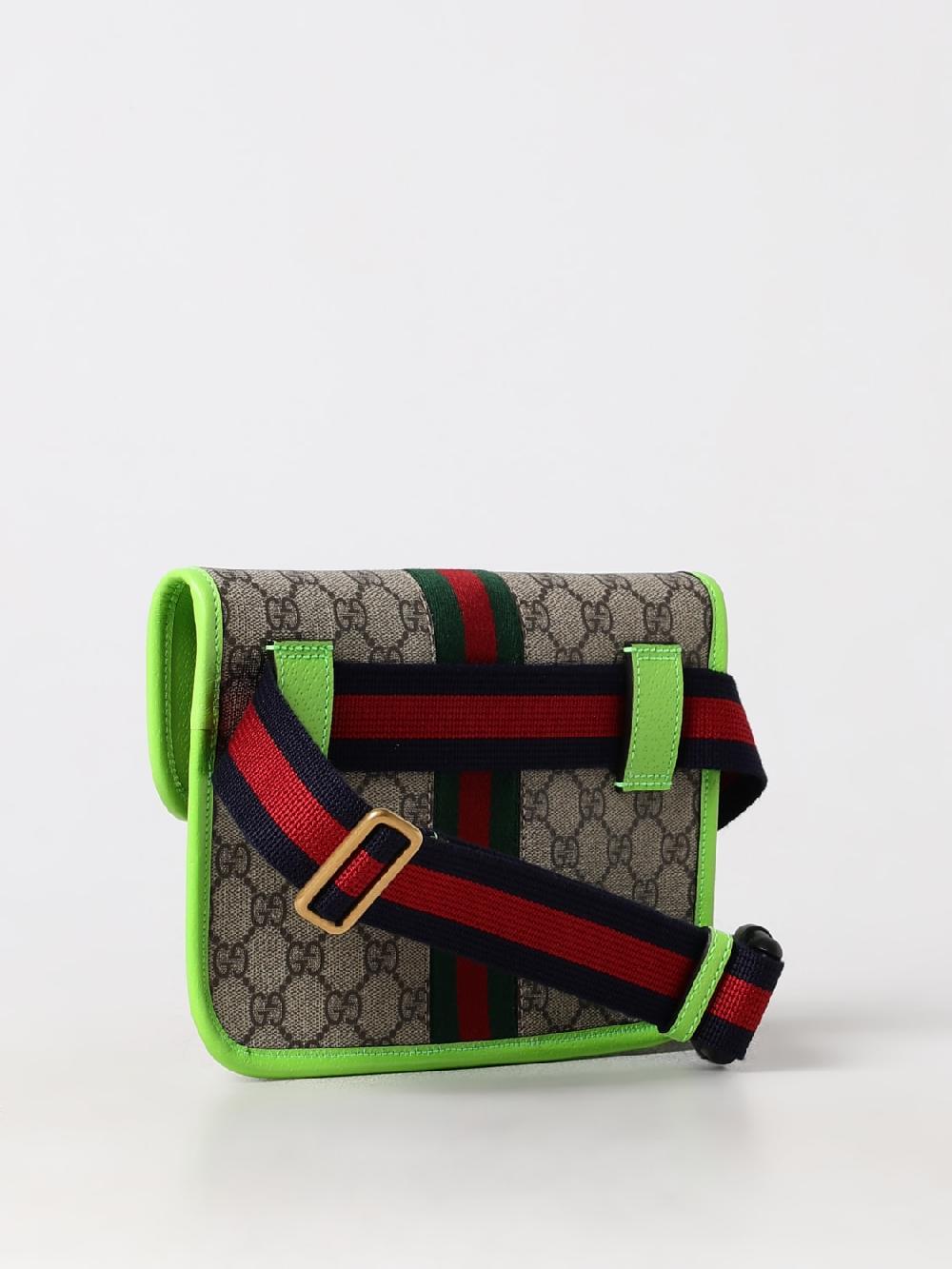 Giglio Borsa Ophidia Gucci in tessuto GG Supreme In Vendita
