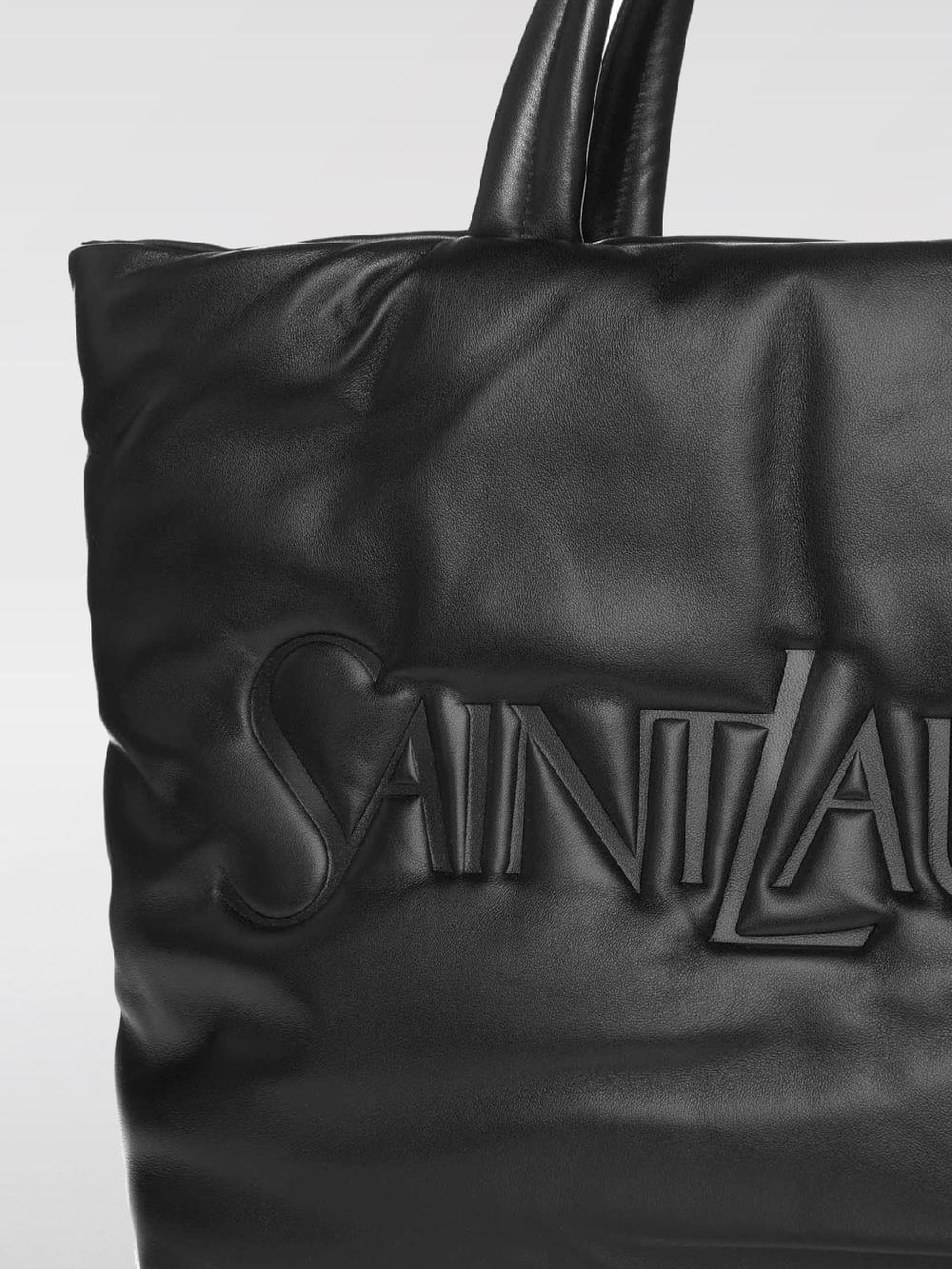 Giglio Borsa Puffer Saint Laurent in nappa imbottita Hotsell