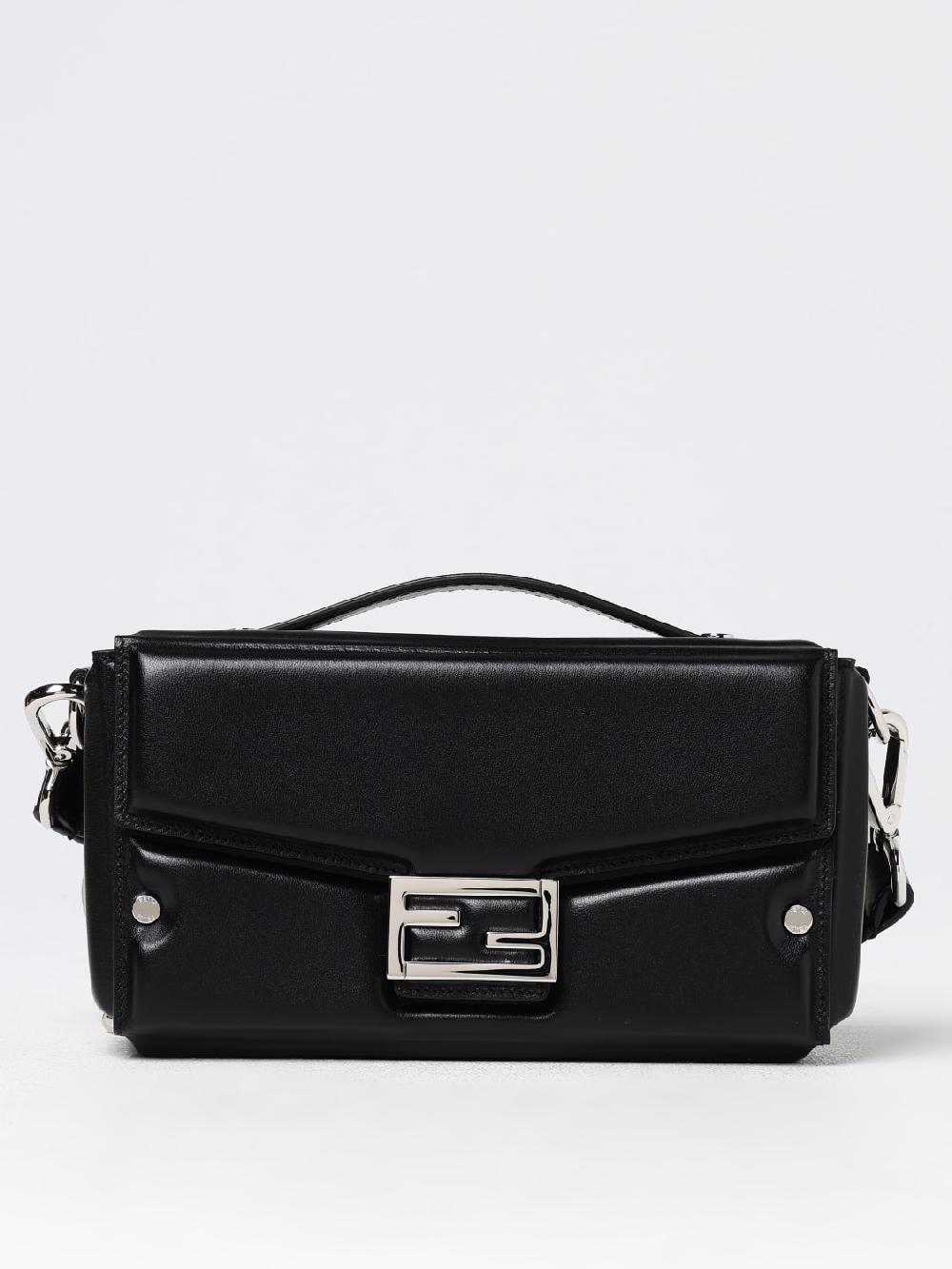 Giglio Borsa Baguette Soft Trunk Fendi in nappa In Saldo