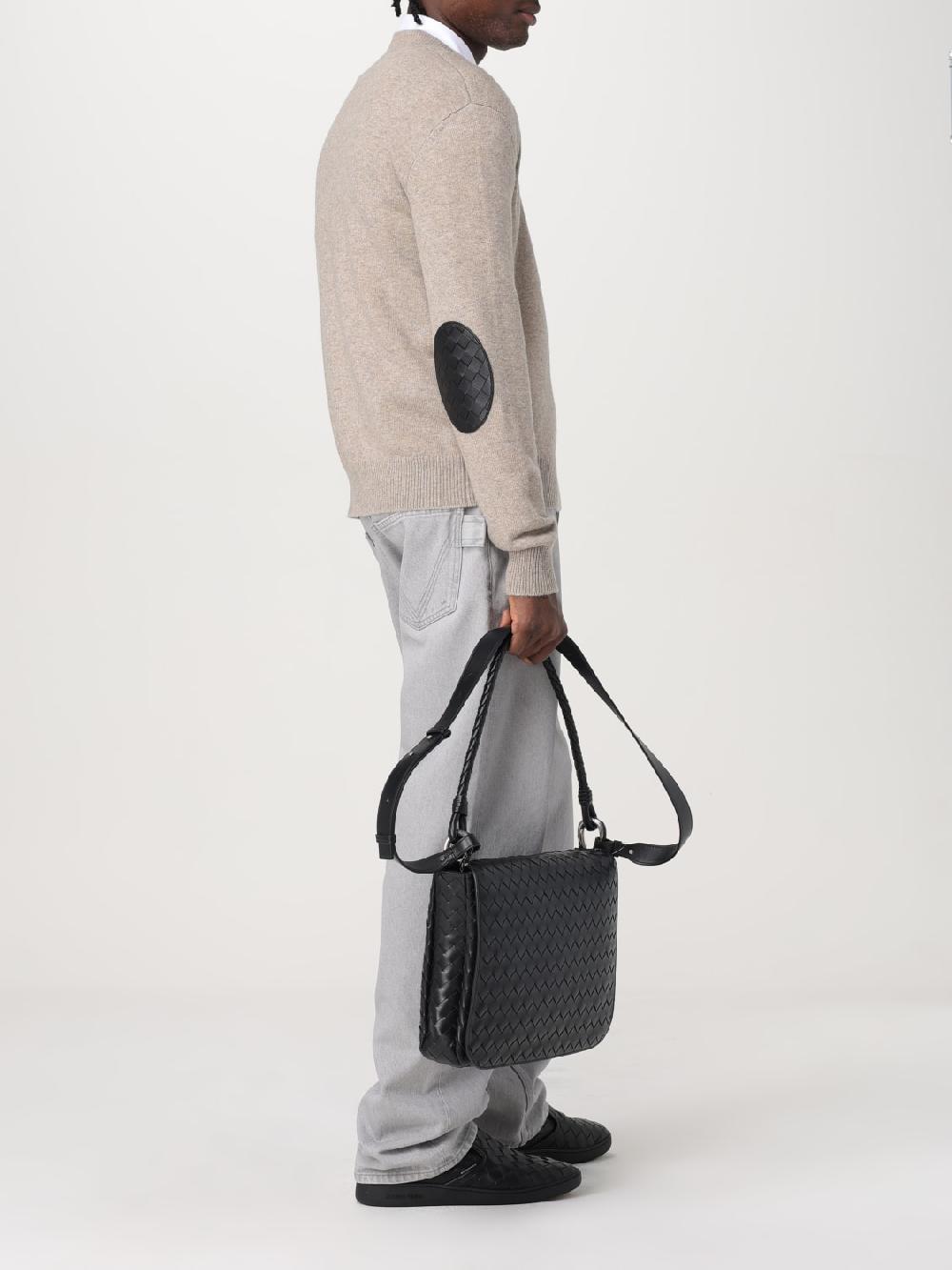 Giglio Borsa Messenger Swing Bottega Veneta in pelle intrecciata Nuova