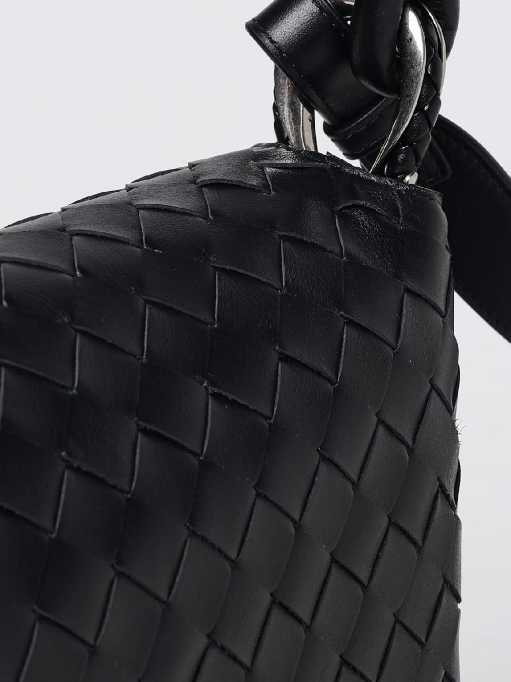 Giglio Borsa Messenger Swing Bottega Veneta in pelle intrecciata Nuova
