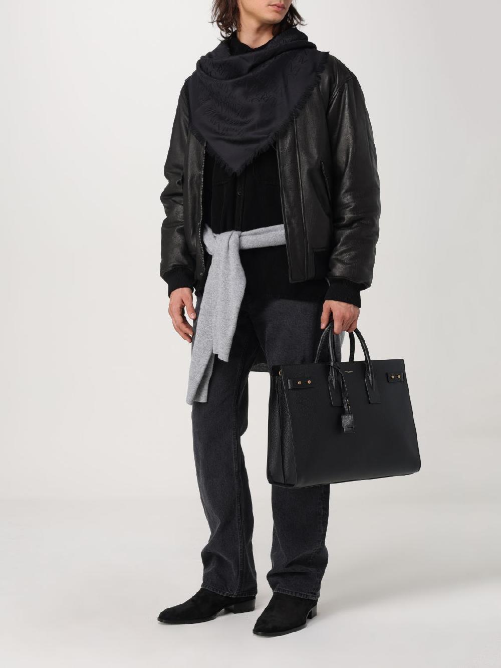 Giglio Borsa Sac de Jour Saint Laurent in pelle martellata Offerta speciale