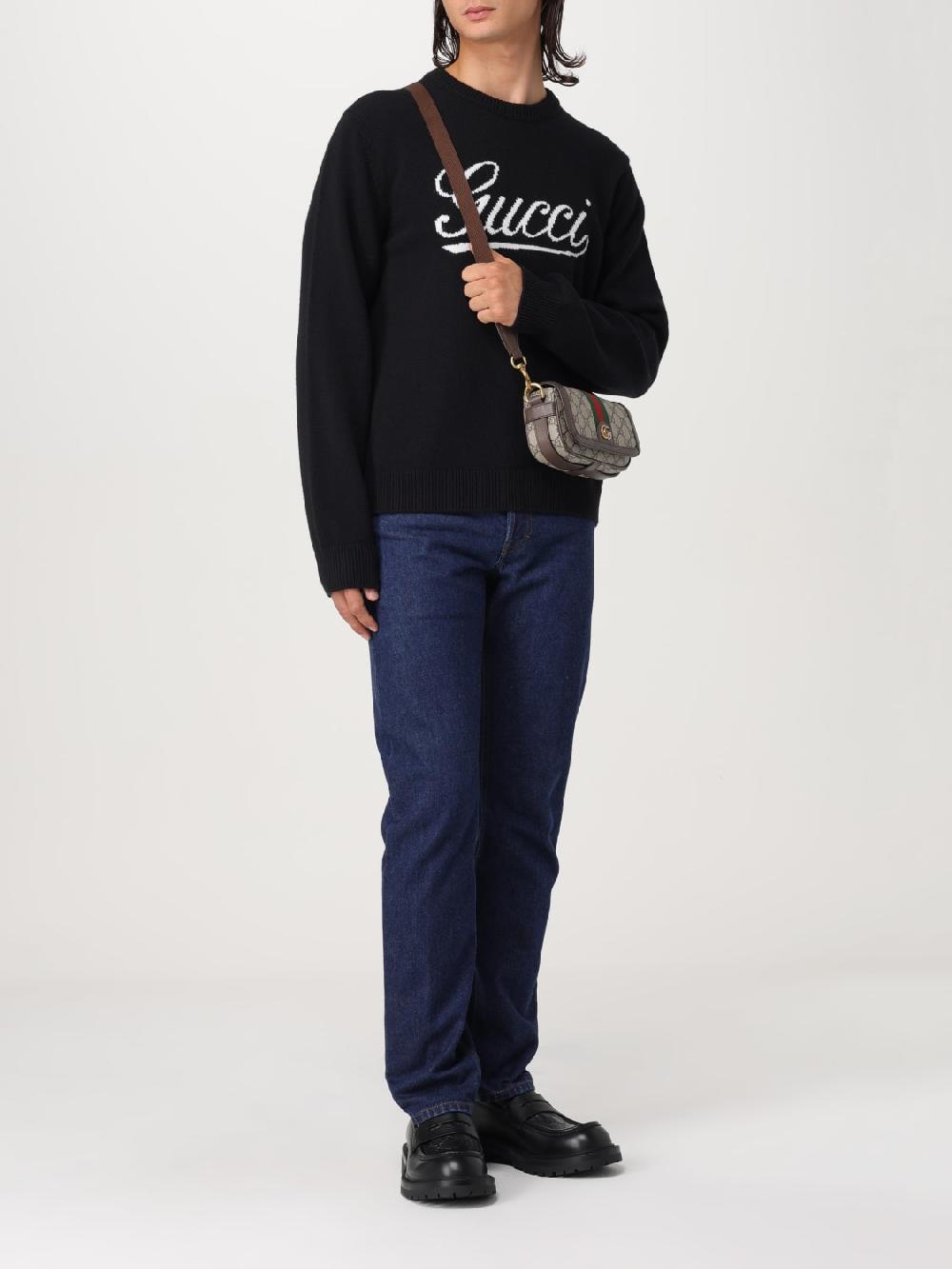 Giglio Borsa Ophidia Gucci in tessuto GG Supreme e pelle a grana Offerta Giorno del Papà
