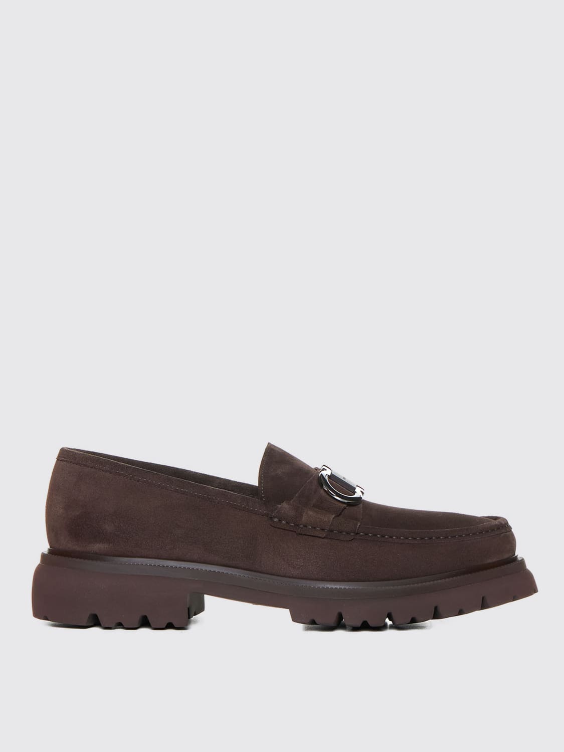 Giglio Mocassino Gancini Ferragamo in camoscio