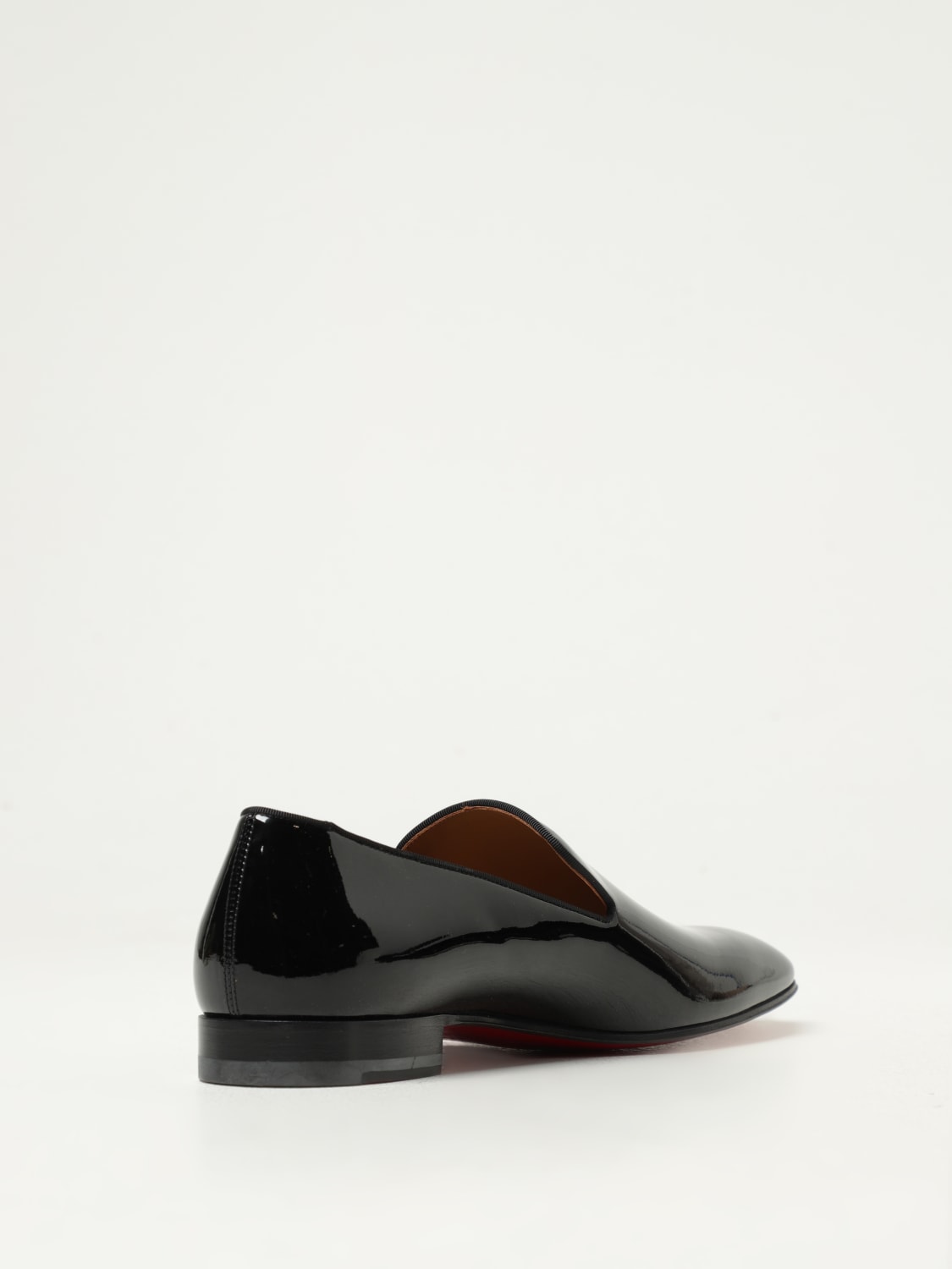 Giglio Mocassino Christian Louboutin in vernice Black Friday Prezzi