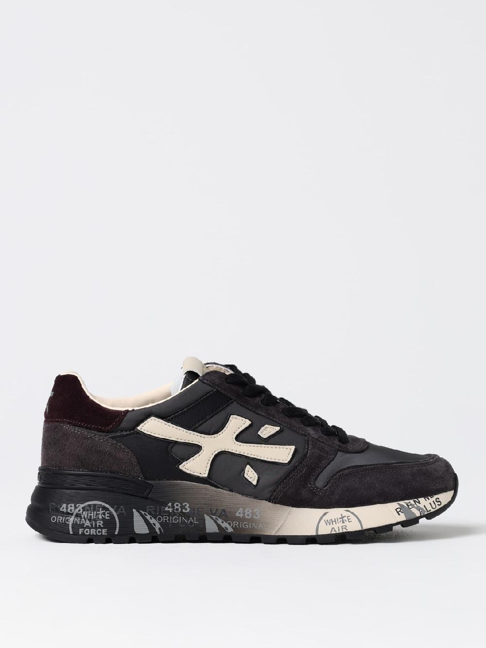 Giglio Sneakers Mick Premiata in nylon e camoscio Novità