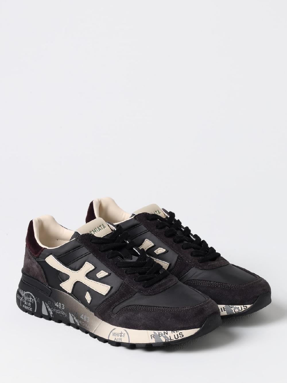 Giglio Sneakers Mick Premiata in nylon e camoscio Novità
