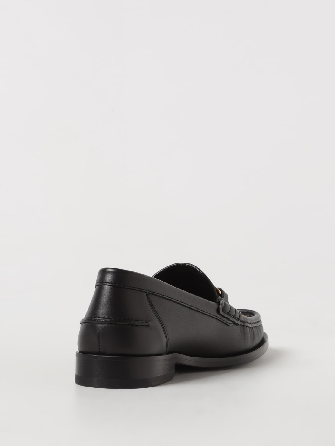 Giglio Mocassino Fendi in pelle e tessuto con monogram FF jacquard Outlet