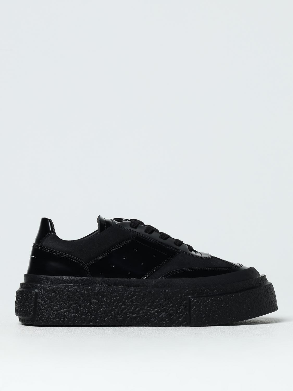 Giglio Sneakers MM6 Maison Margiela in pelle spazzolata e camoscio
