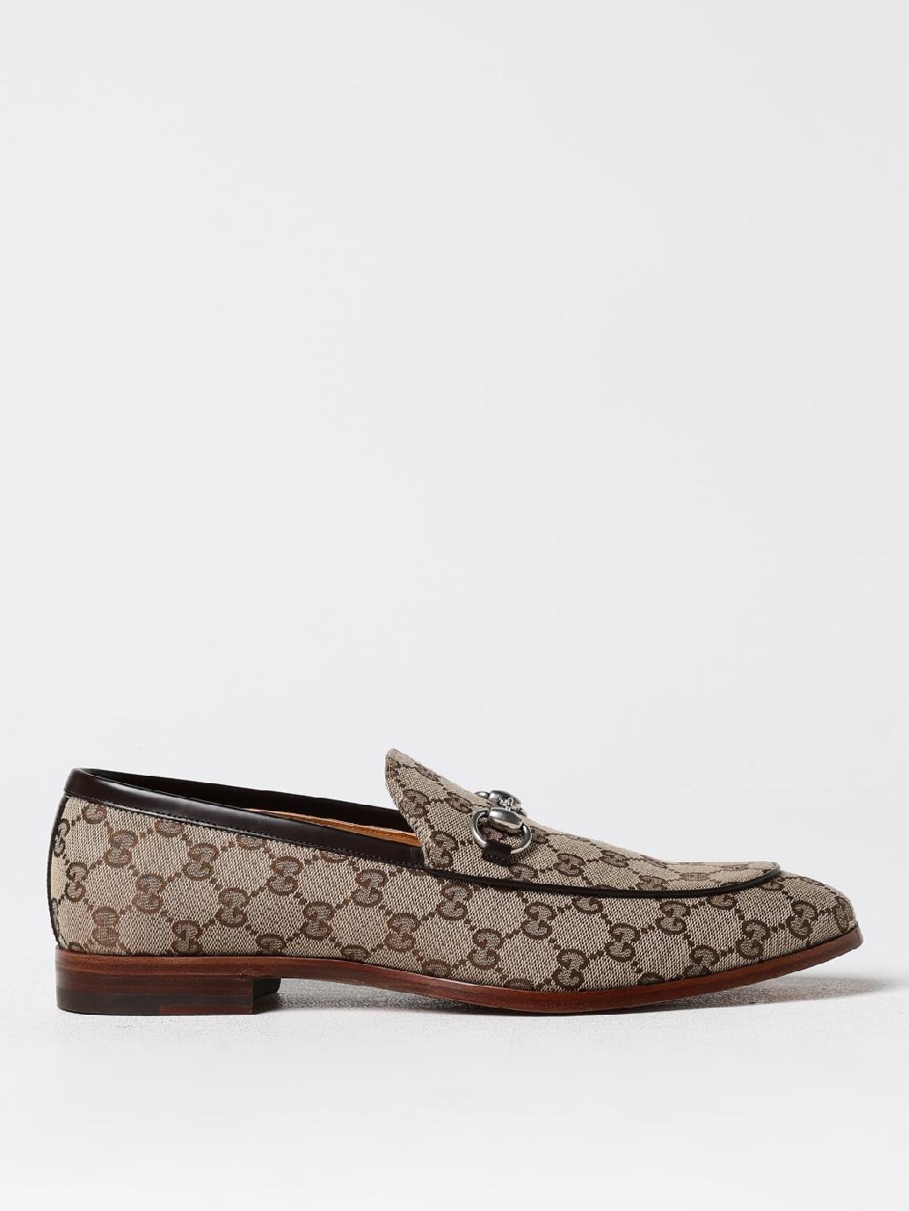 Giglio Mocassino Gucci in tessuto GG Supreme Offerta esclusiva