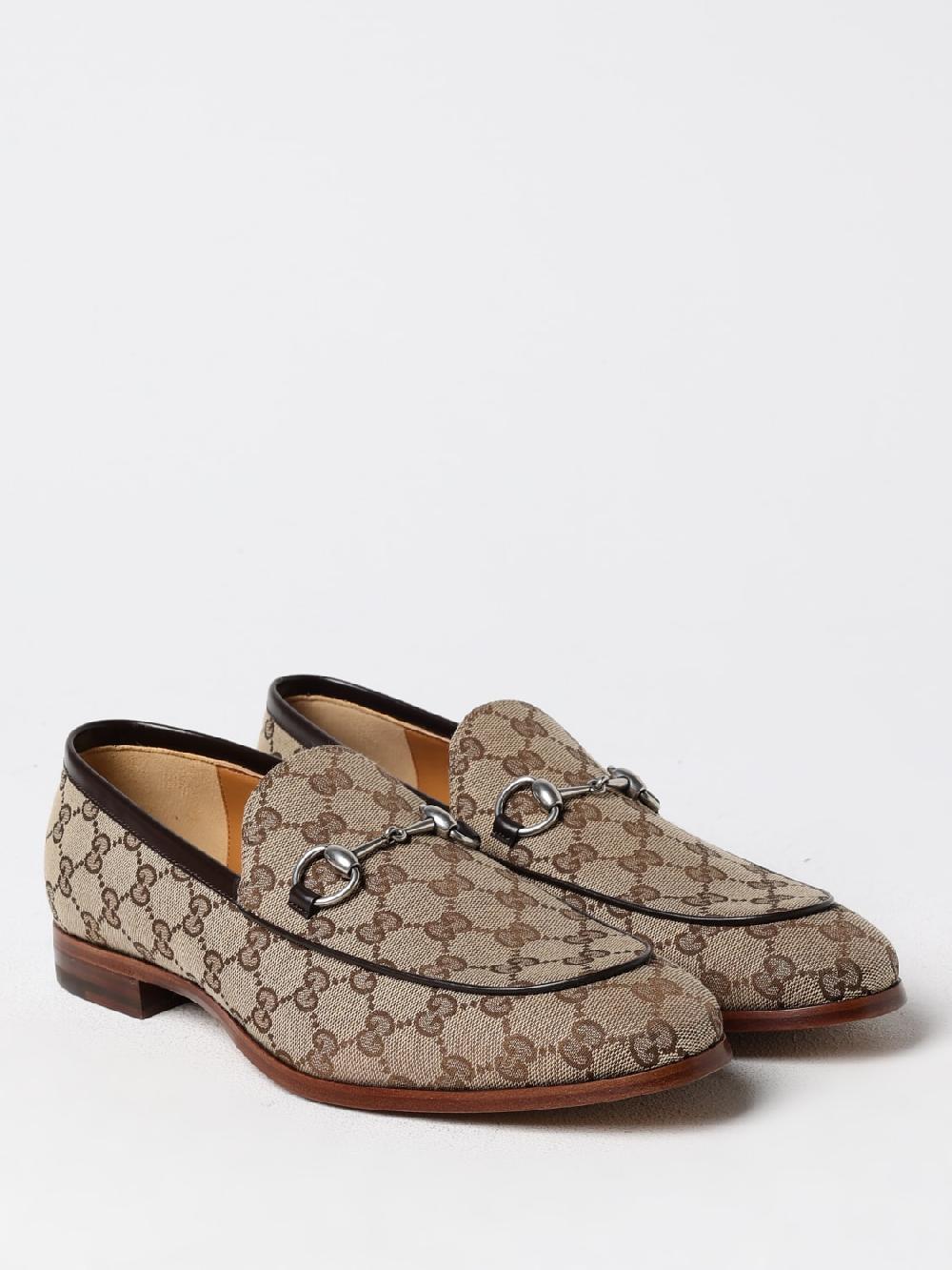 Giglio Mocassino Gucci in tessuto GG Supreme Offerta esclusiva