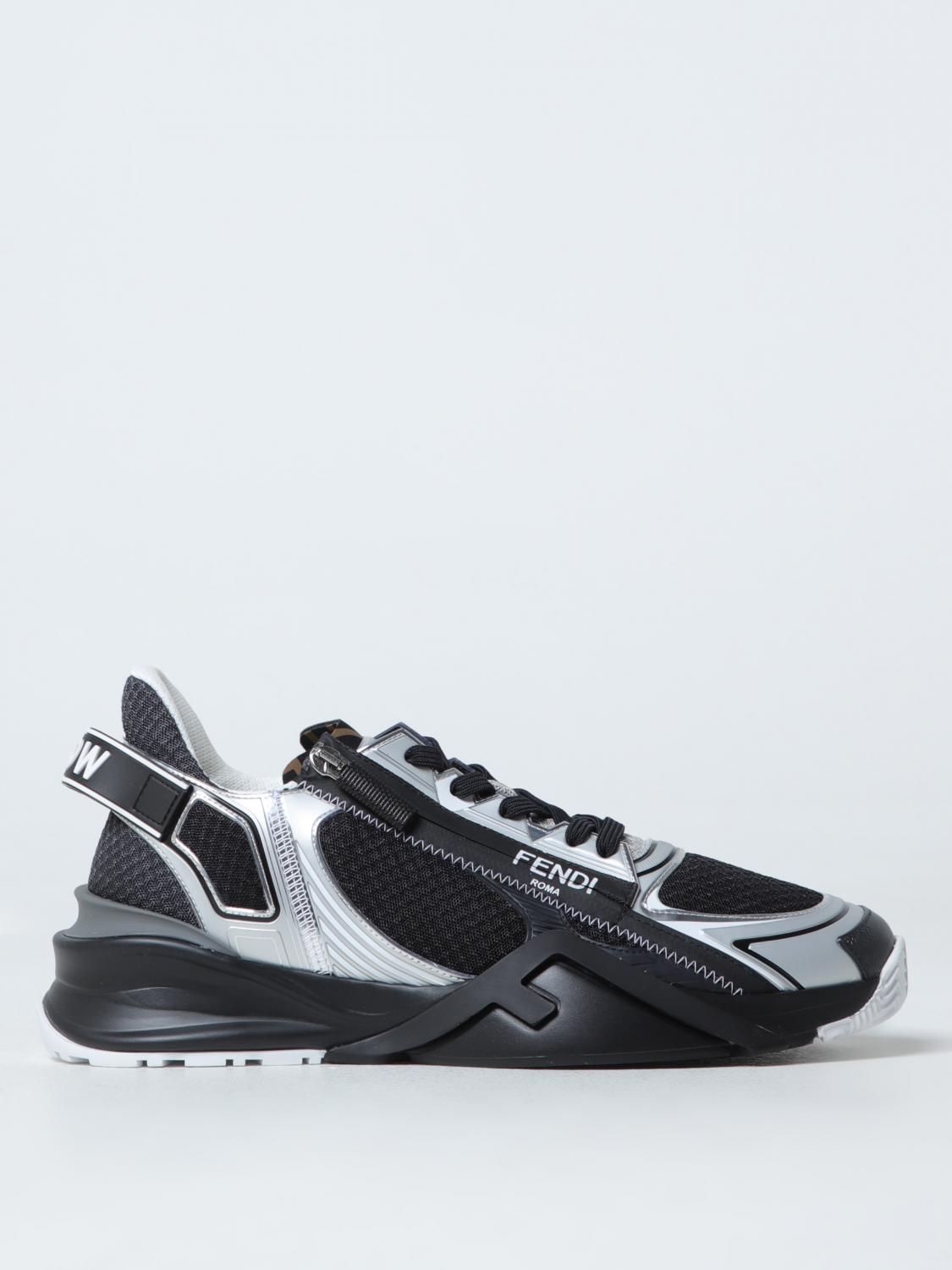 Giglio Sneakers Flow Fendi in mesh e pelle Vendite stagionali