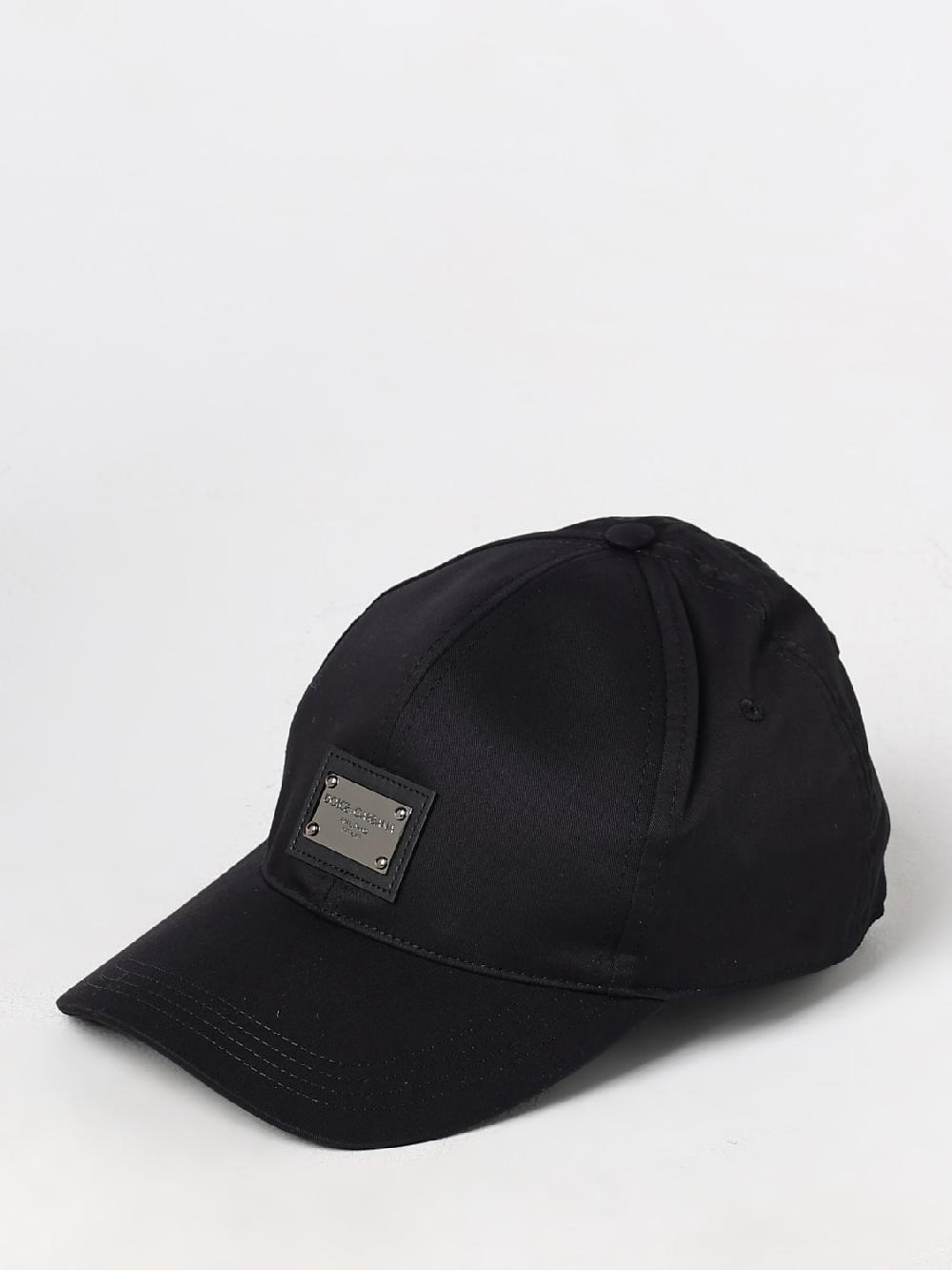 Giglio Cappello Dolce & Gabbana in cotone con placca logo Trasporto libero internazionale