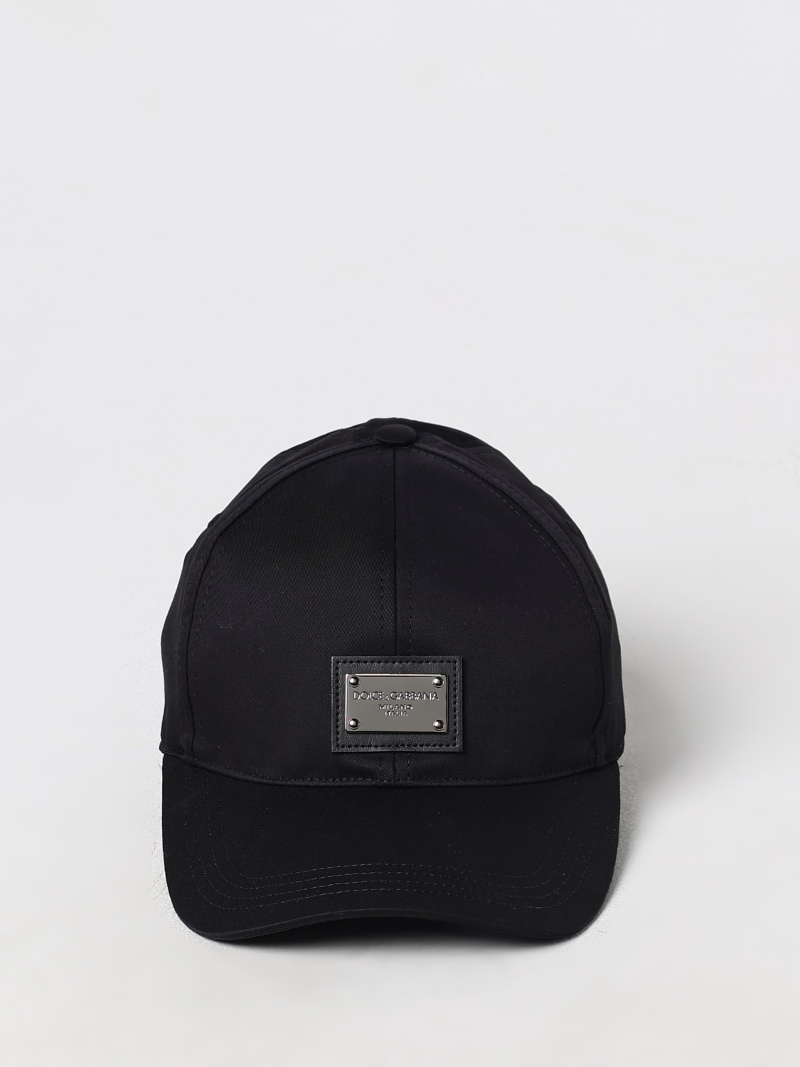 Giglio Cappello Dolce & Gabbana in cotone con placca logo Trasporto libero internazionale
