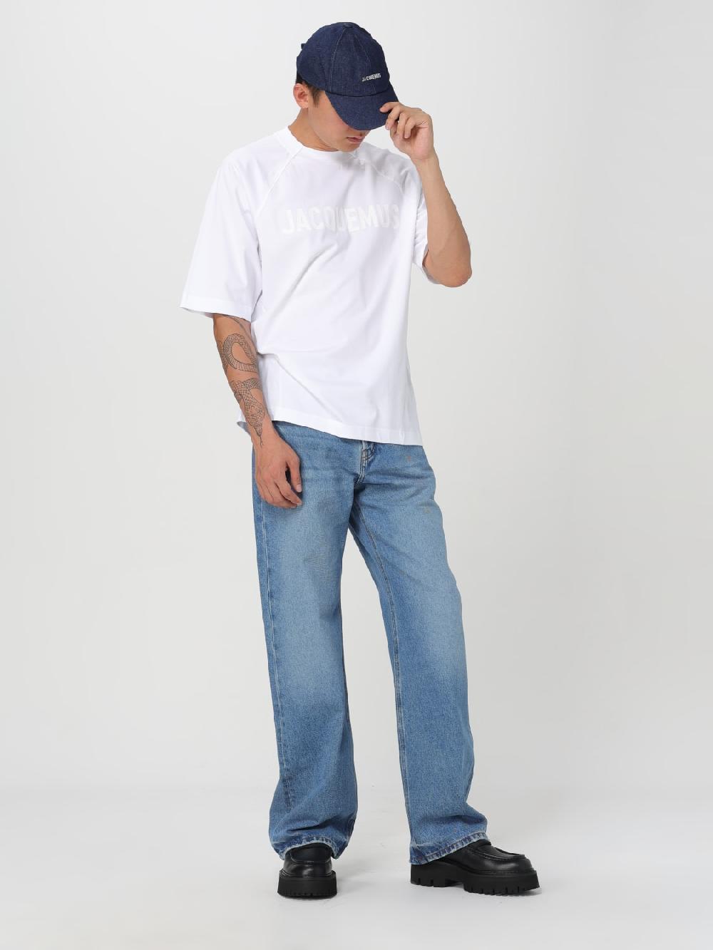 Giglio Cappello da baseball Jacquemus in denim Nuovo