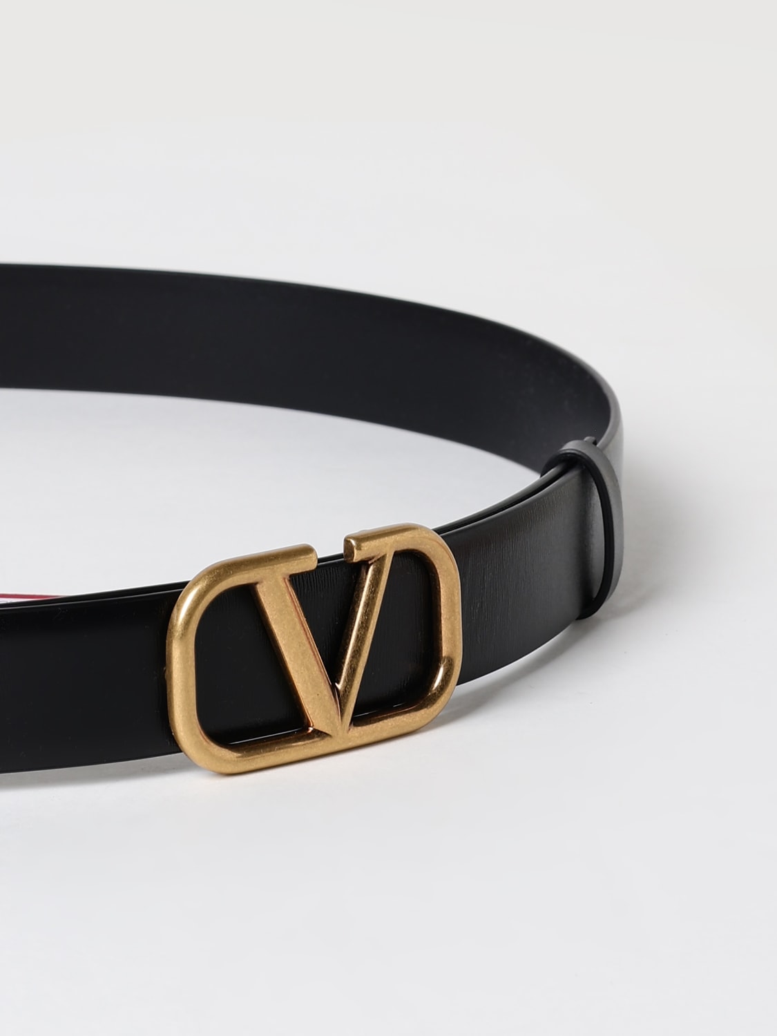 Giglio Cintura VLogo Signature Valentino Garavani in pelle Affare Del Giorno