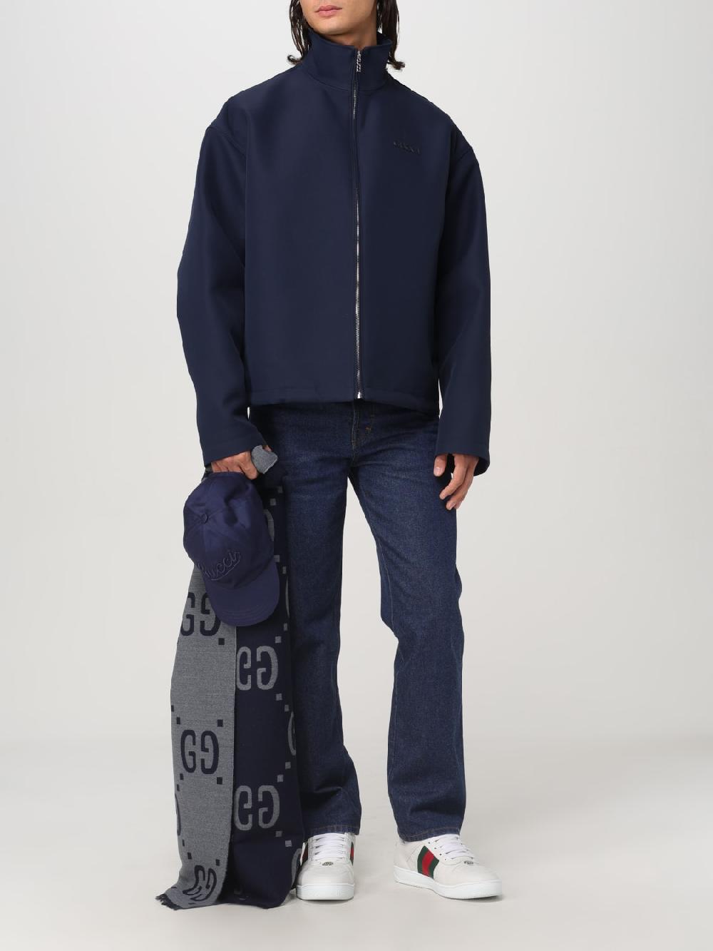 Giglio Cappello Gucci in cotone con logo ricamato Sconto