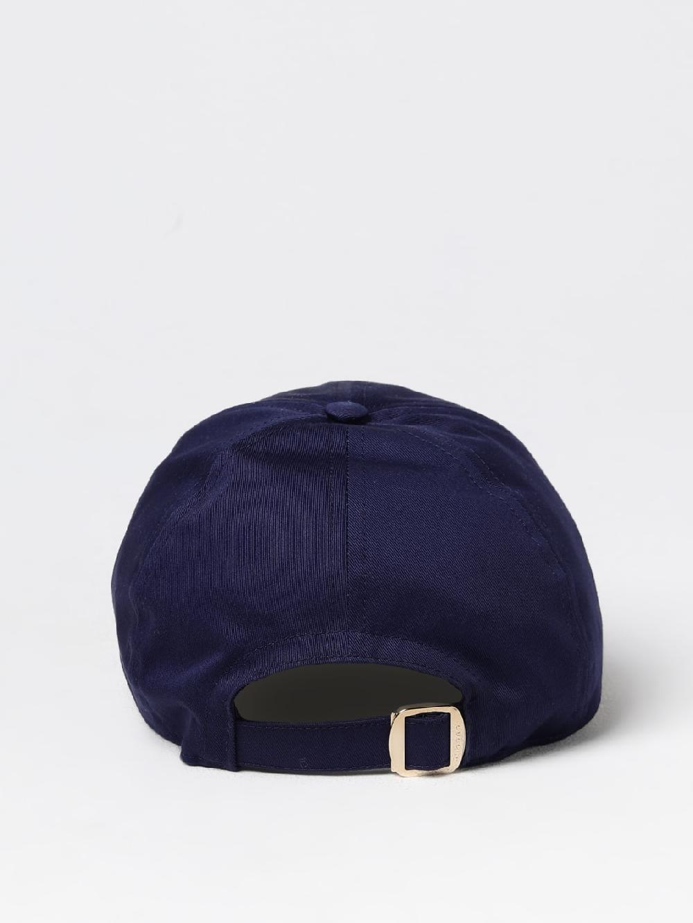 Giglio Cappello Gucci in cotone con logo ricamato Sconto