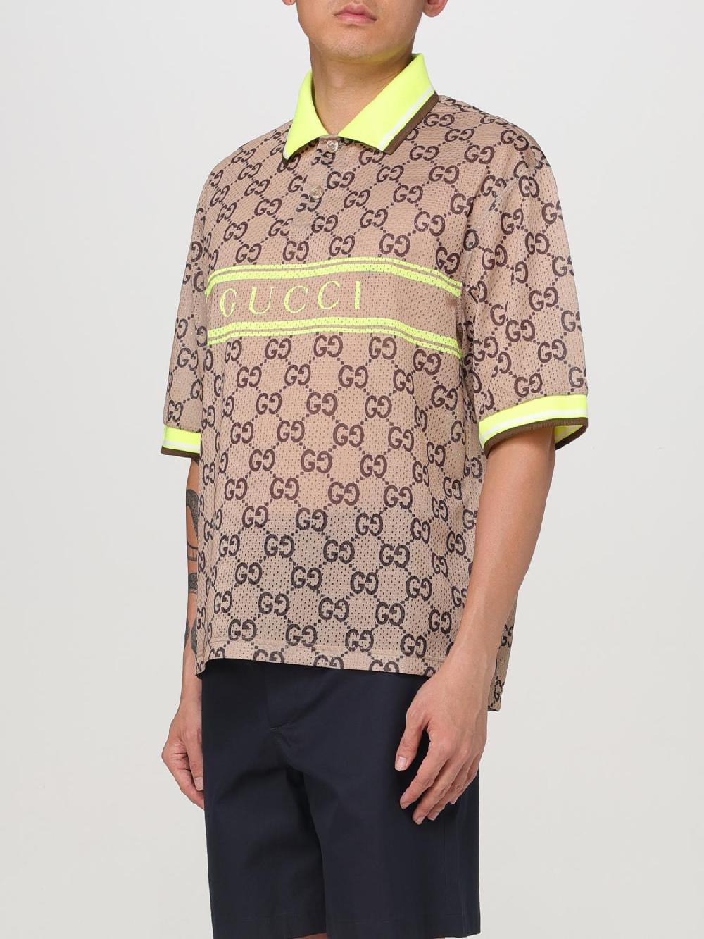 Giglio Giacca Gucci in nylon con monogramm all-over Offerte stagionali