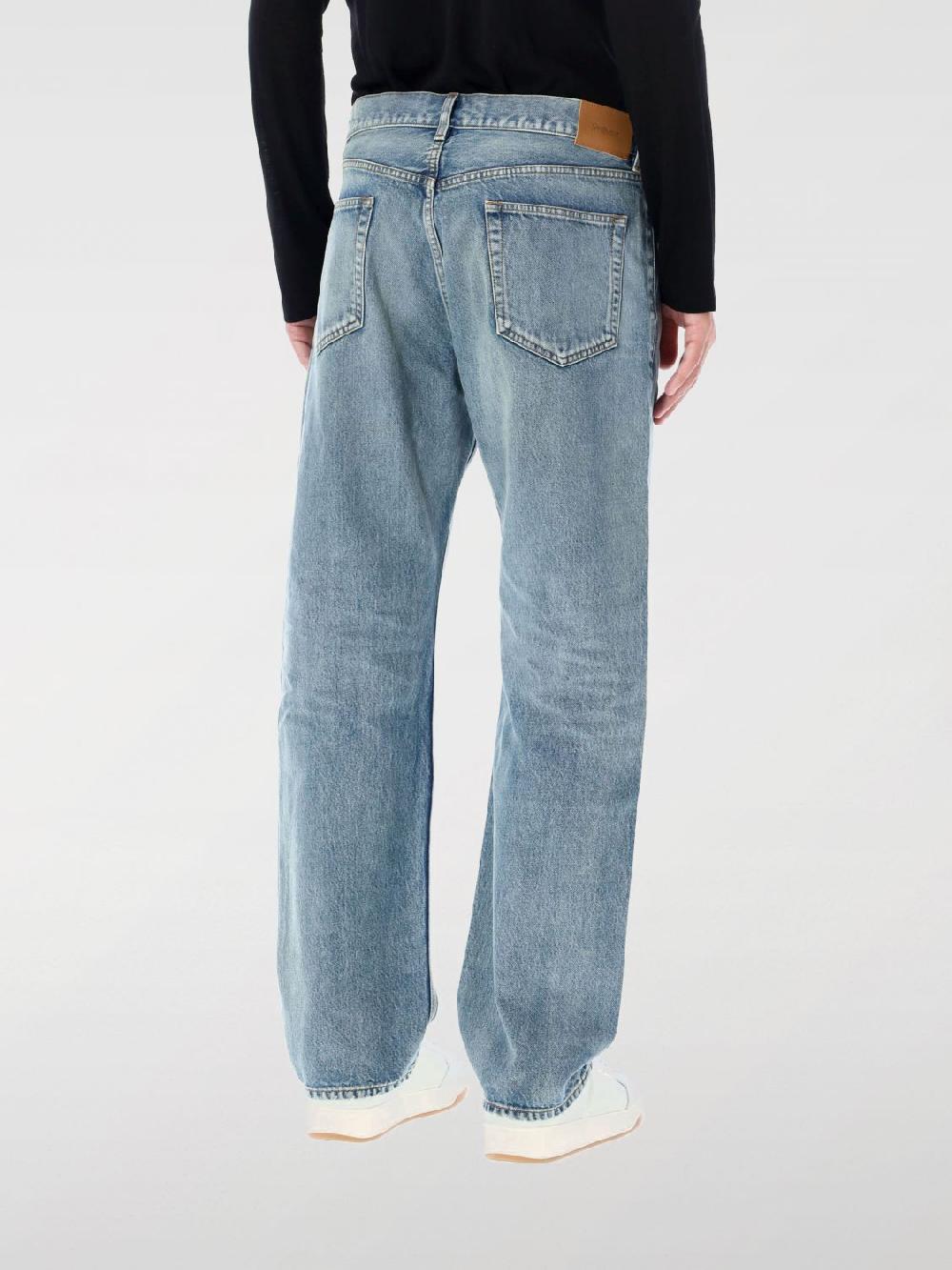 Giglio Jeans Saint Laurent in denim di cotone Ultimi tre giorni