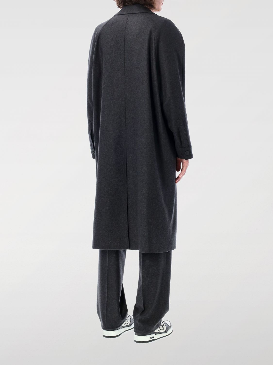 Giglio Cappotto Fendi in feltro Fino al 60% di sconto