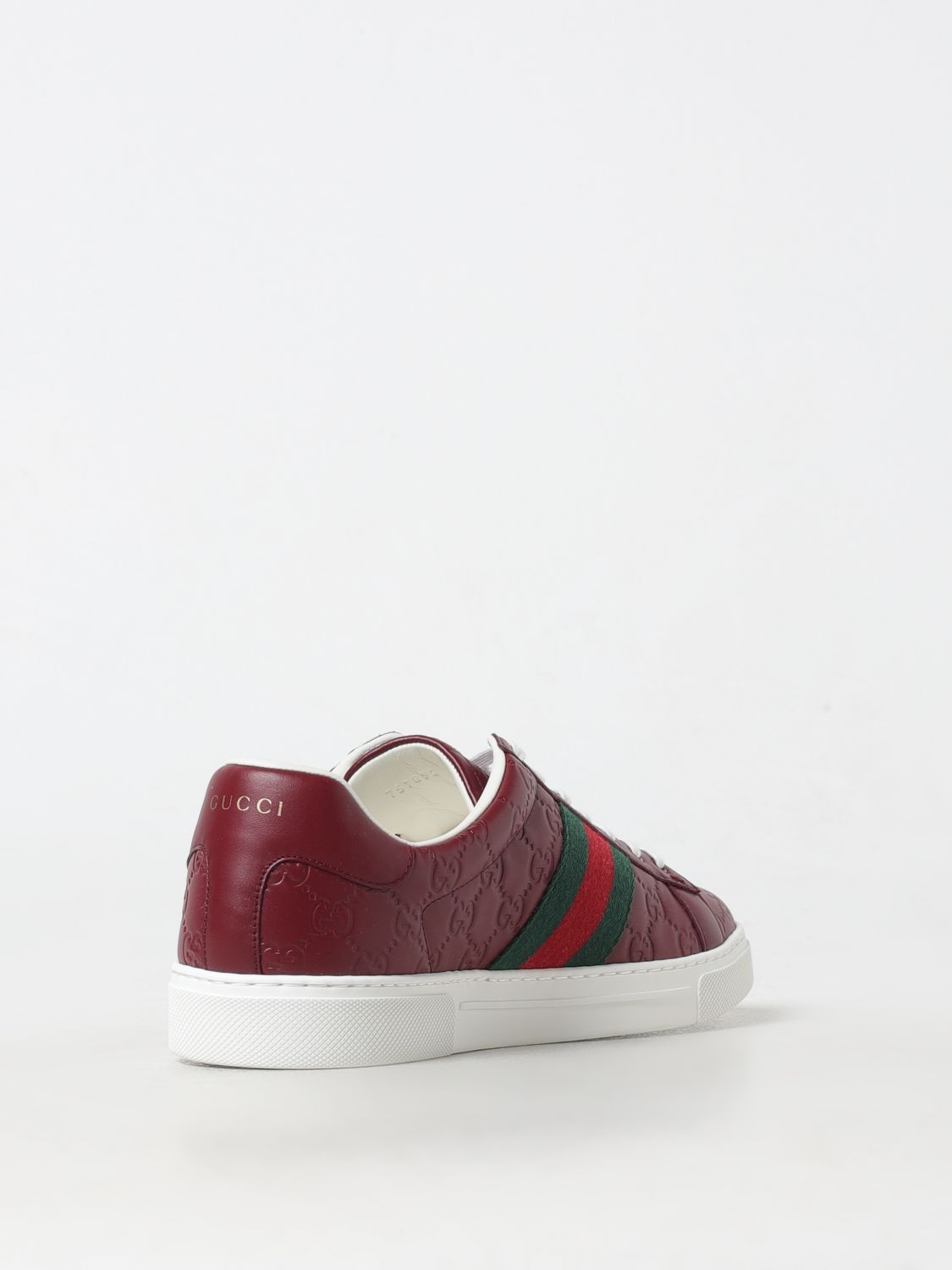 Giglio Sneakers Ace Gucci in pelle con monogram GG Only for today