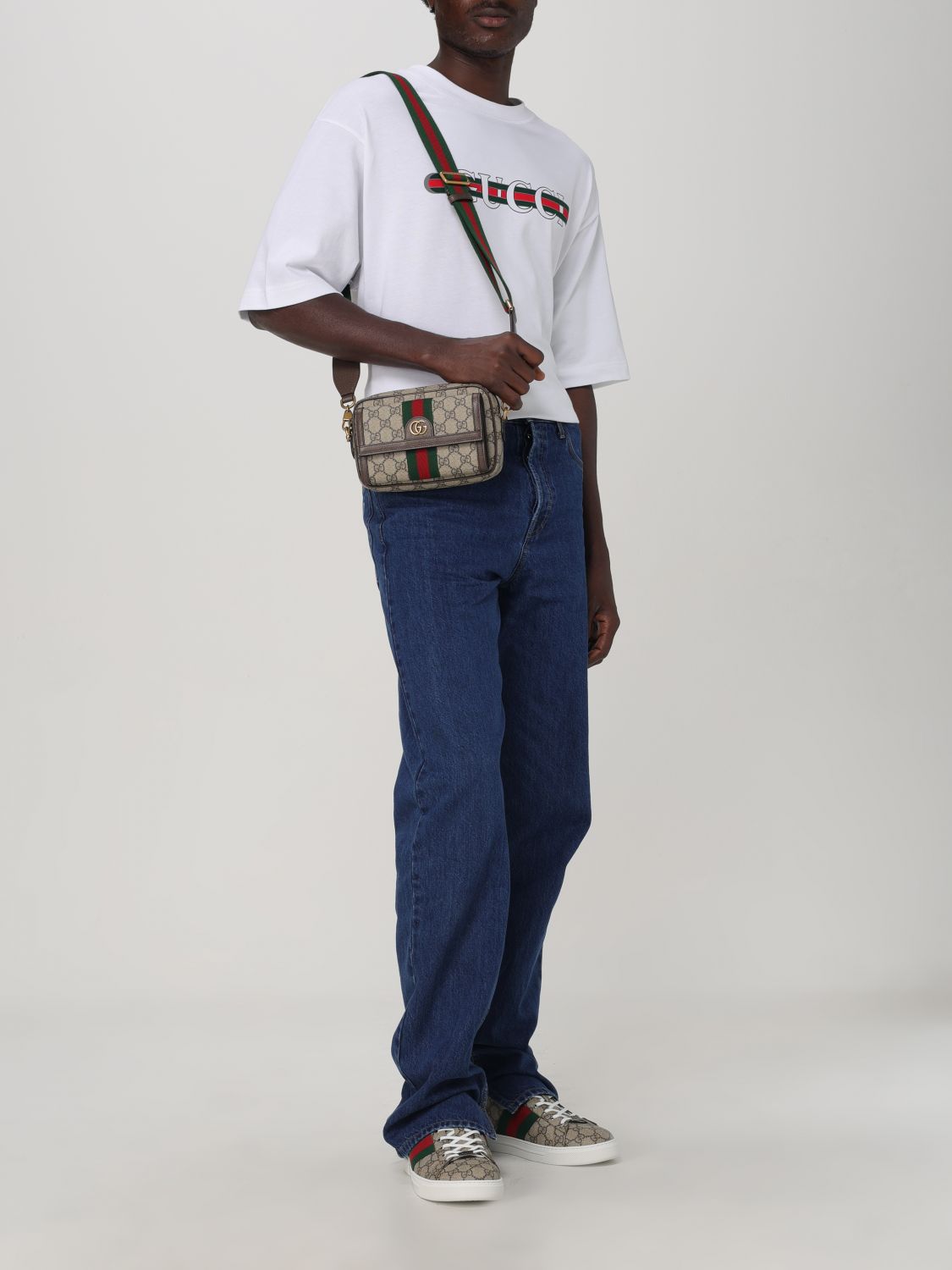 Giglio Jeans Gucci in denim di cotone Solo un giorno rimasto