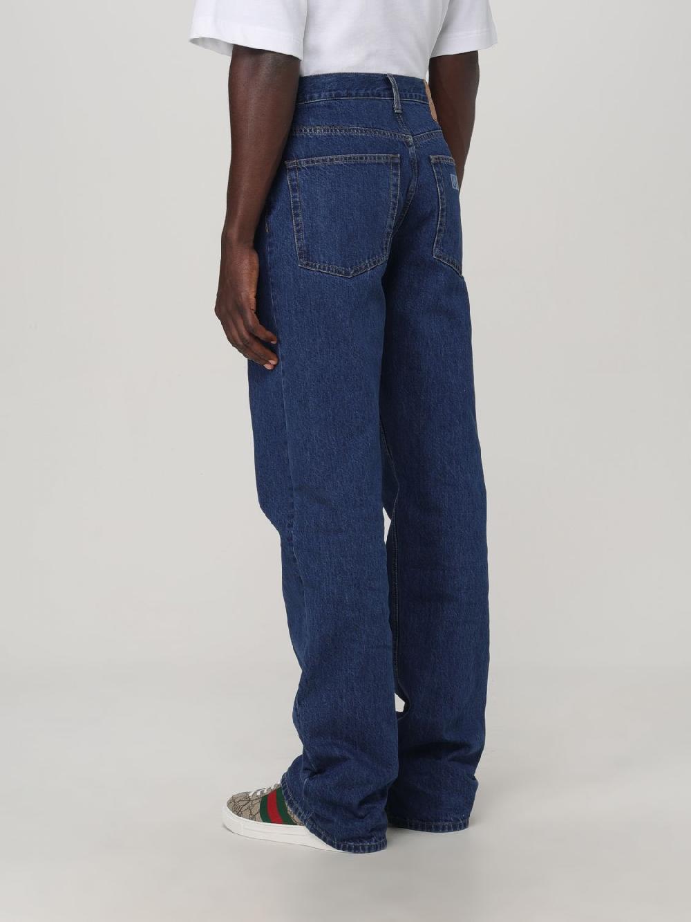 Giglio Jeans Gucci in denim di cotone Solo un giorno rimasto