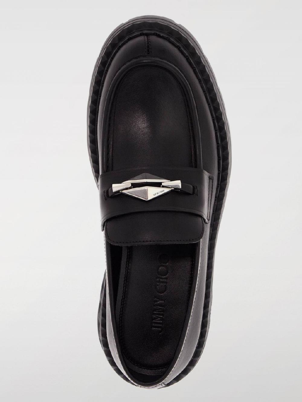 Giglio Mocassino Marlow Diamond Jimmy Choo in pelle Trasporto libero internazionale