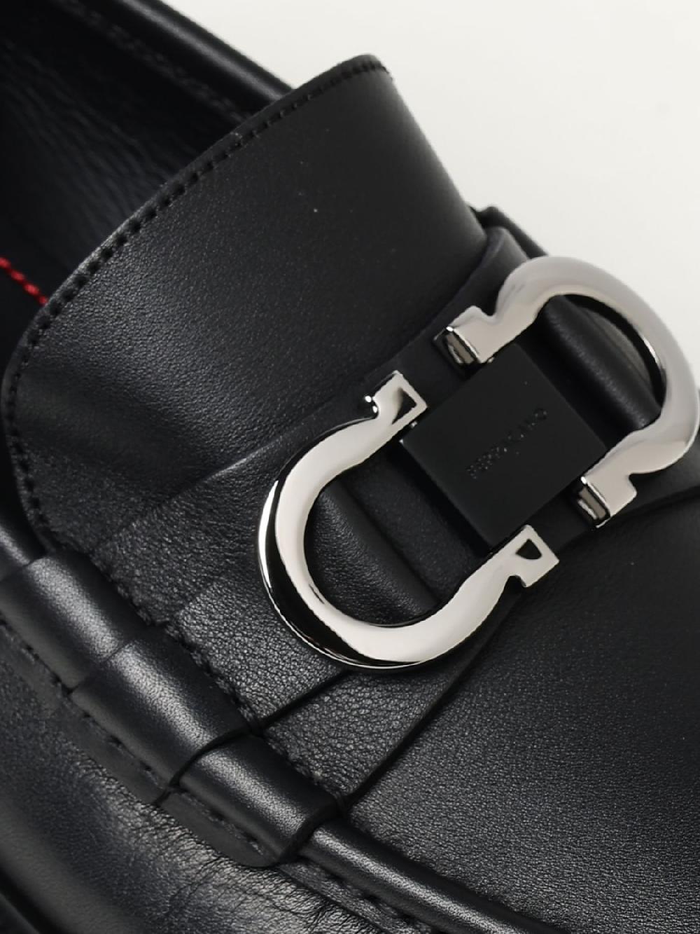 Giglio Mocassino Gancini Ferragamo in pelle Italia