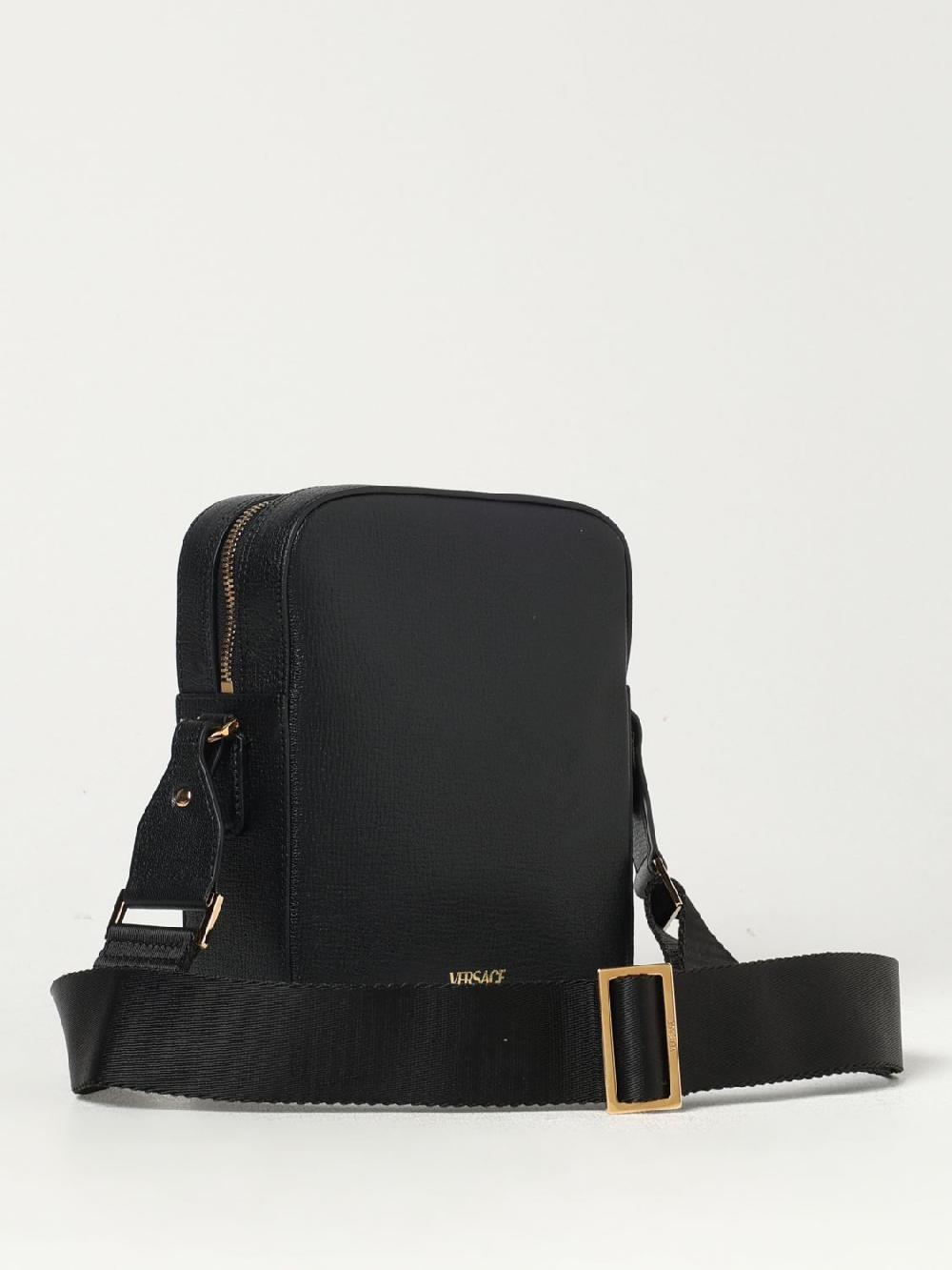 Giglio Borsa Biggie Versace in pelle con Medusa Versace Promozione