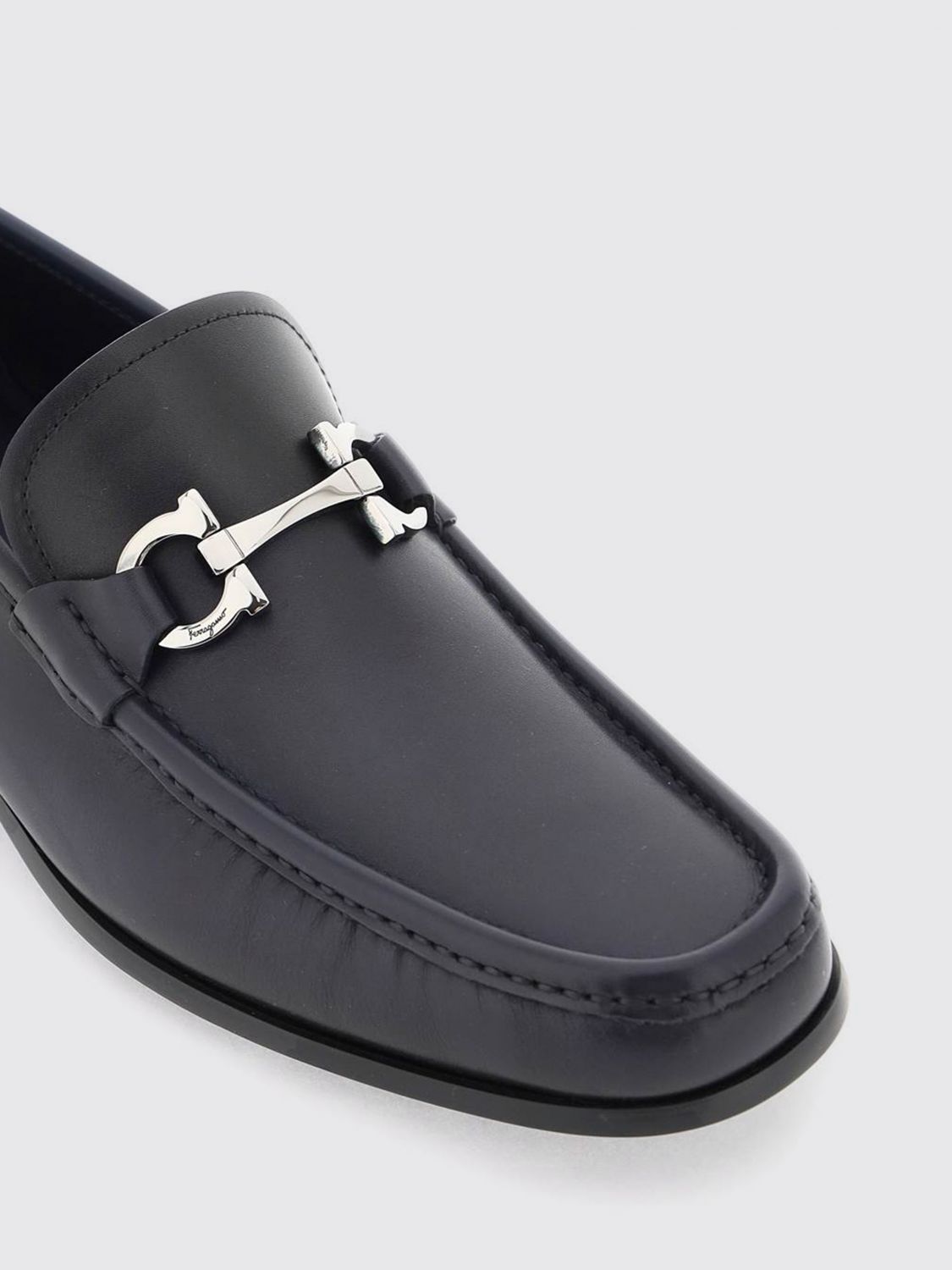 Giglio Mocassino Gancini Ferragamo in pelle Spedizione Gratuita