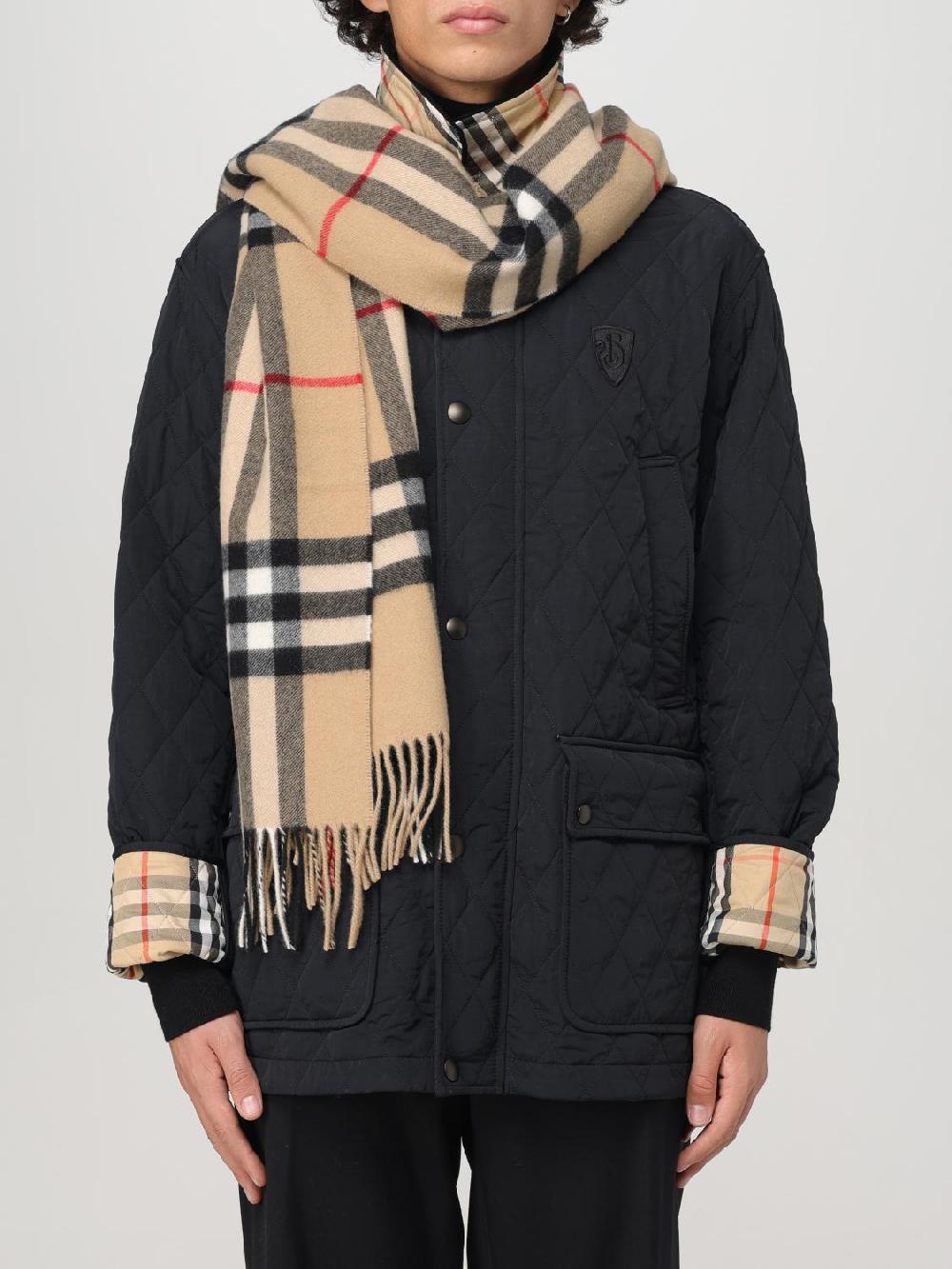 Giglio Sciarpa Vintage Check Burberry in cashmere jacquard Negozi Online