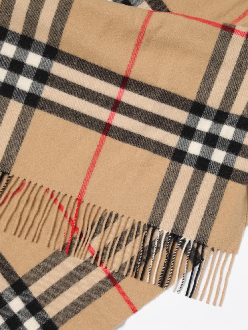 Giglio Sciarpa Vintage Check Burberry in cashmere jacquard Negozi Online