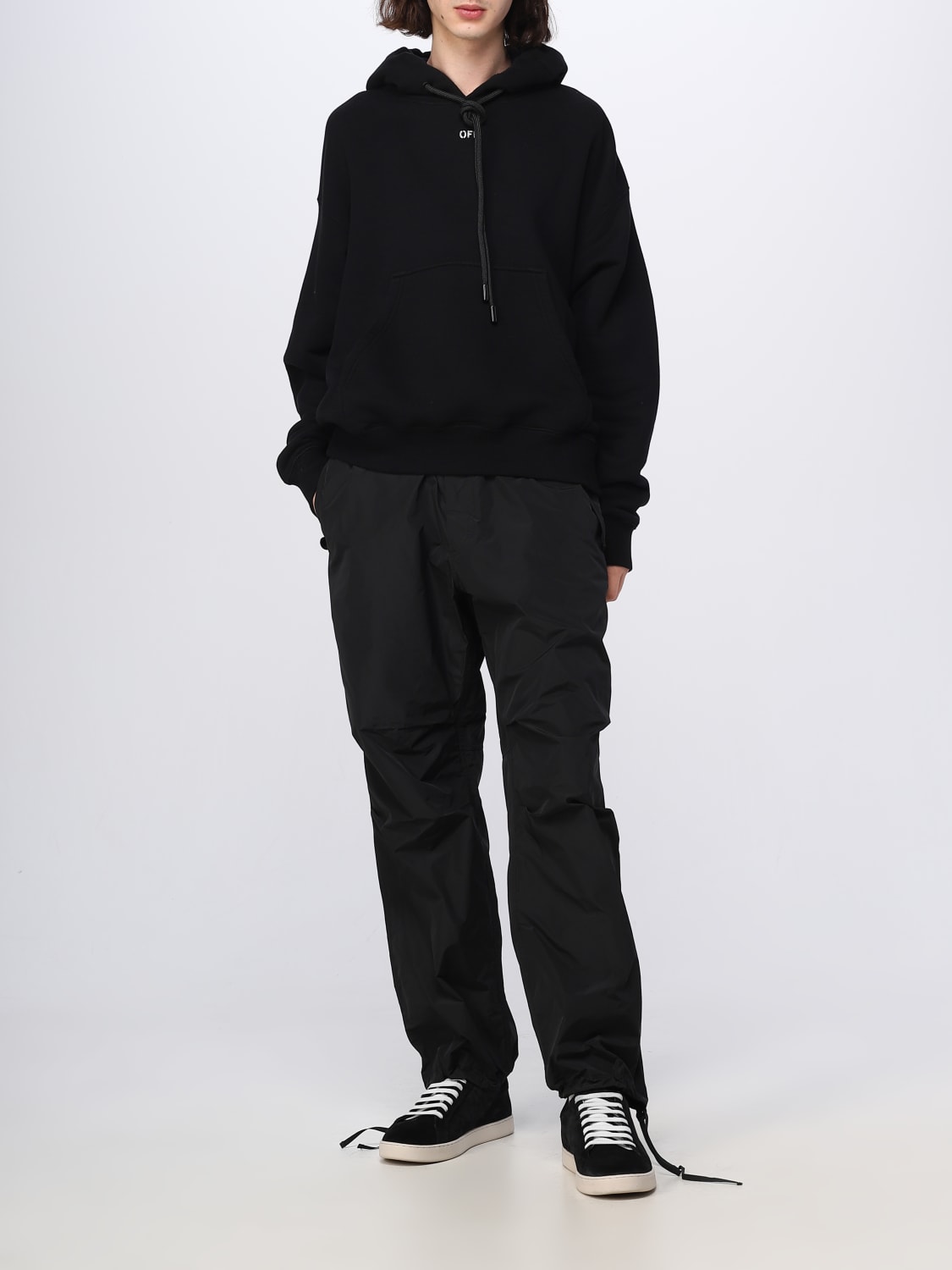 Giglio Felpa Off-white in cotone Promozione Limitata