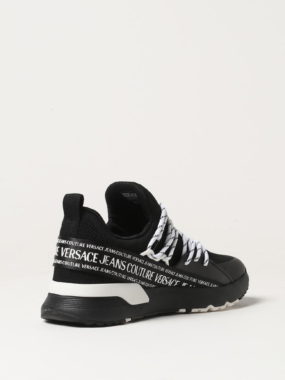 Giglio Sneakers Versace Jeans Couture in maglia con logo Outlet