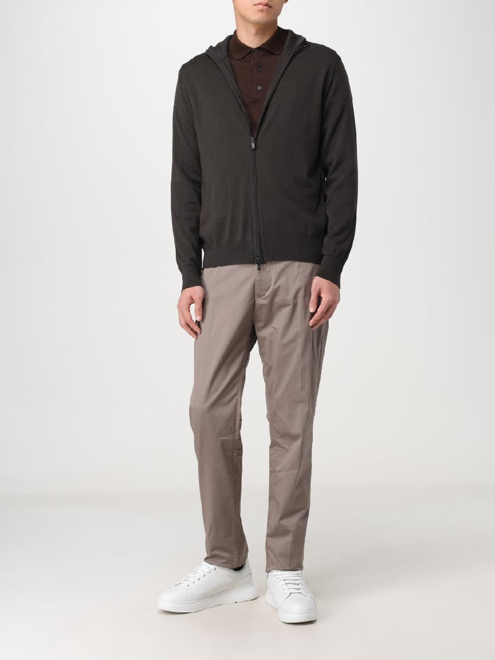 Giglio Pantalone Emporio Armani in cotone stretch Negozio online di fabbrica