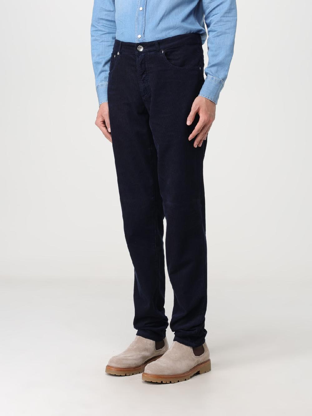 Giglio Pantalone Brunello Cucinelli in velluto a costine Offerta San Valentino