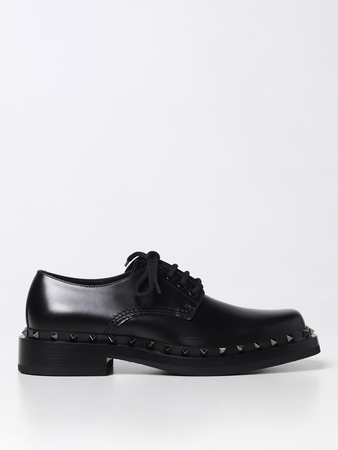 Giglio Derby Rockstud Valentino Garavani in pelle