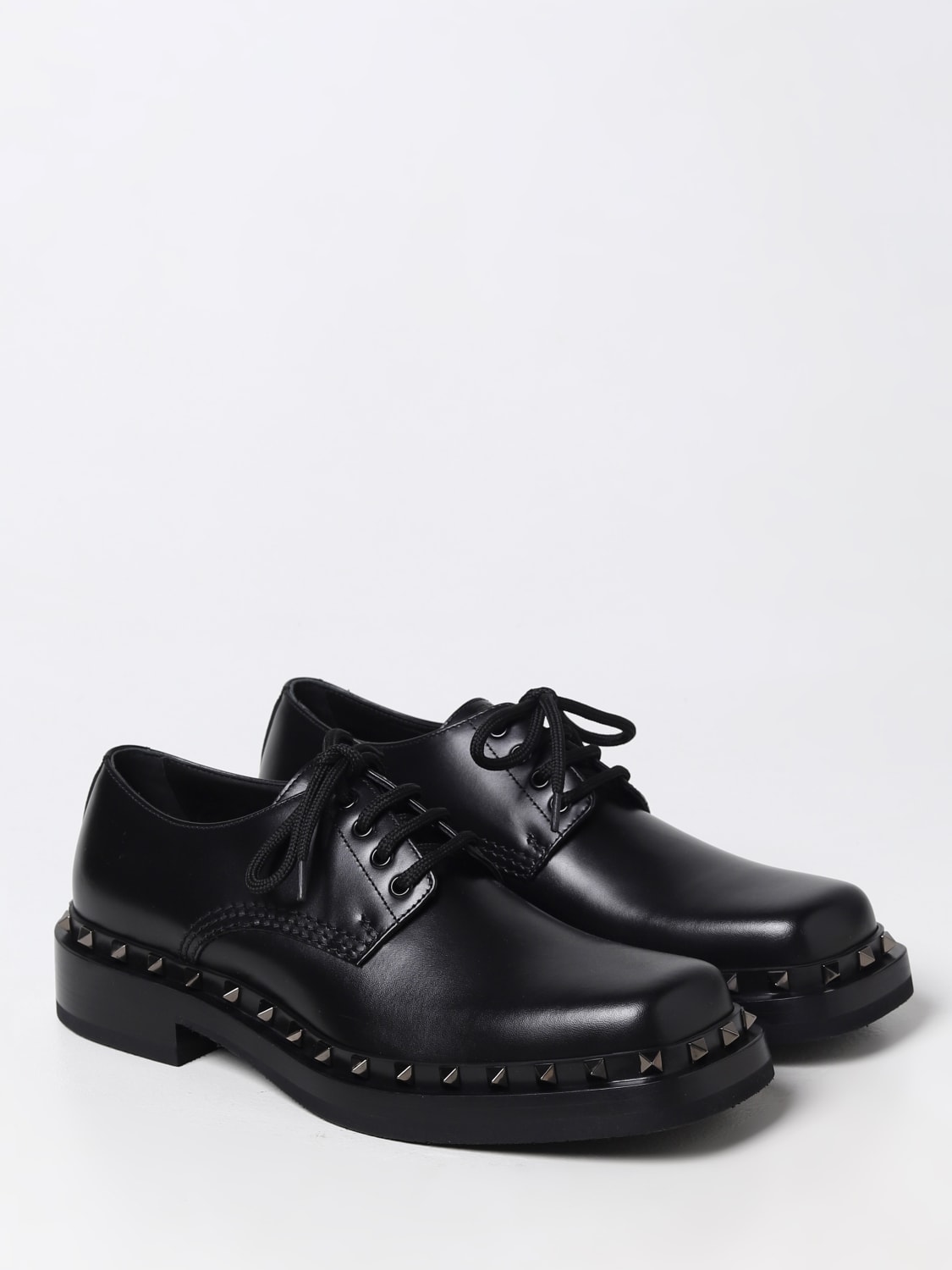 Giglio Derby Rockstud Valentino Garavani in pelle Offerta migliore