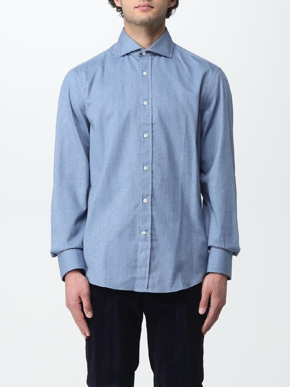 Giglio Camicia Brunello Cucinelli in cotone Online Outlet