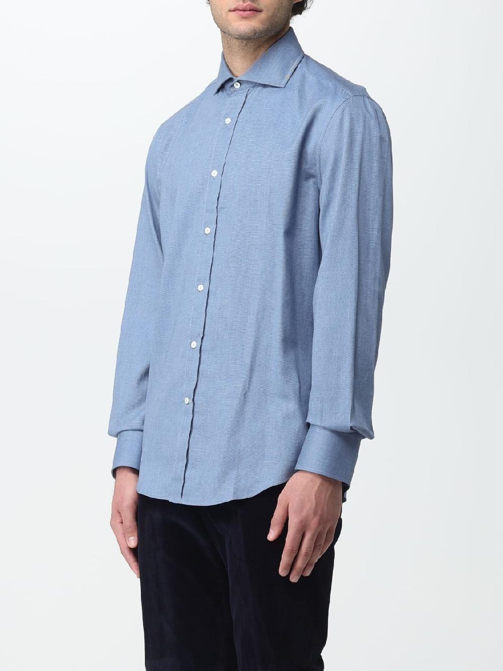 Giglio Camicia Brunello Cucinelli in cotone Online Outlet