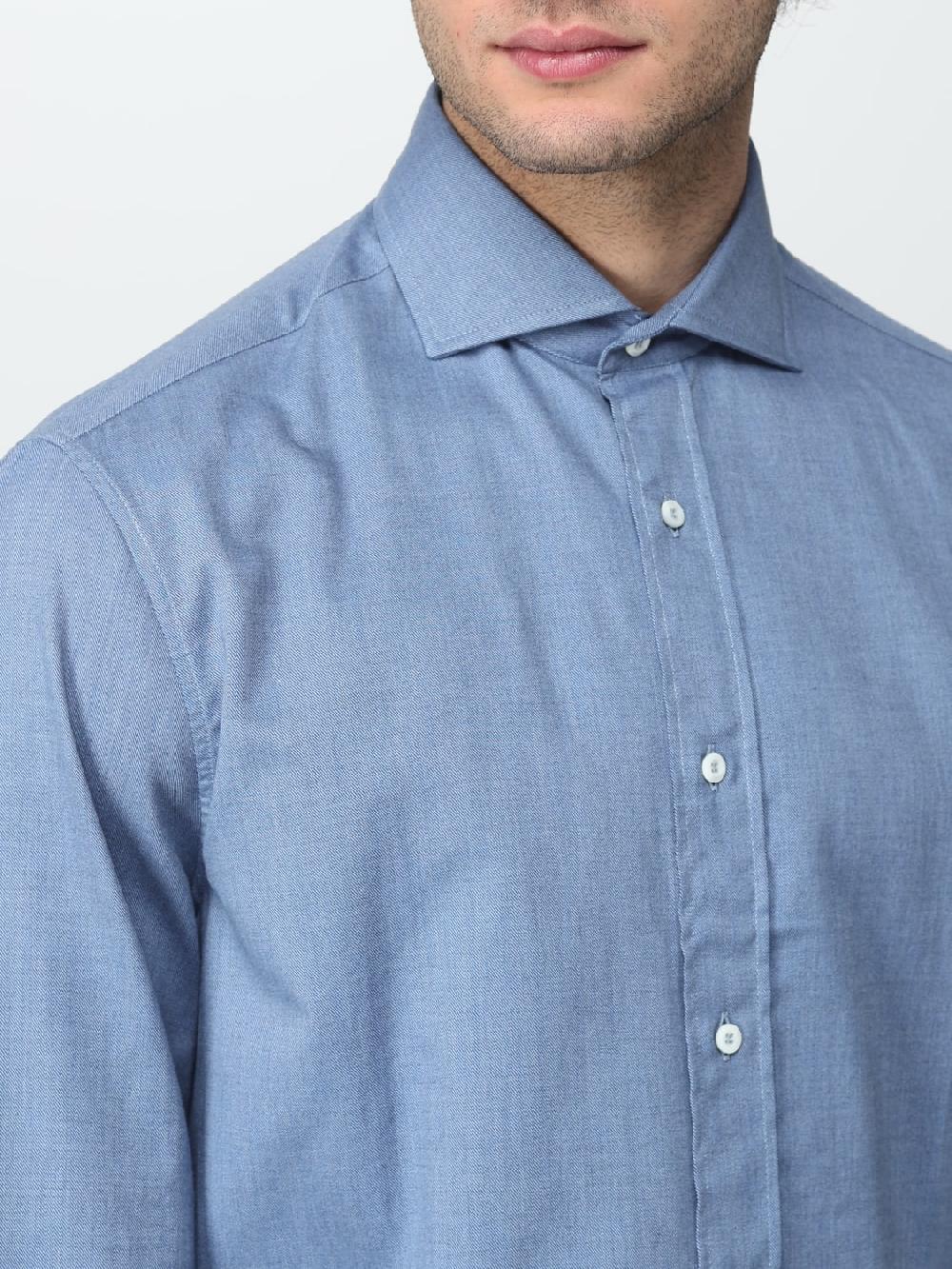 Giglio Camicia Brunello Cucinelli in cotone Online Outlet