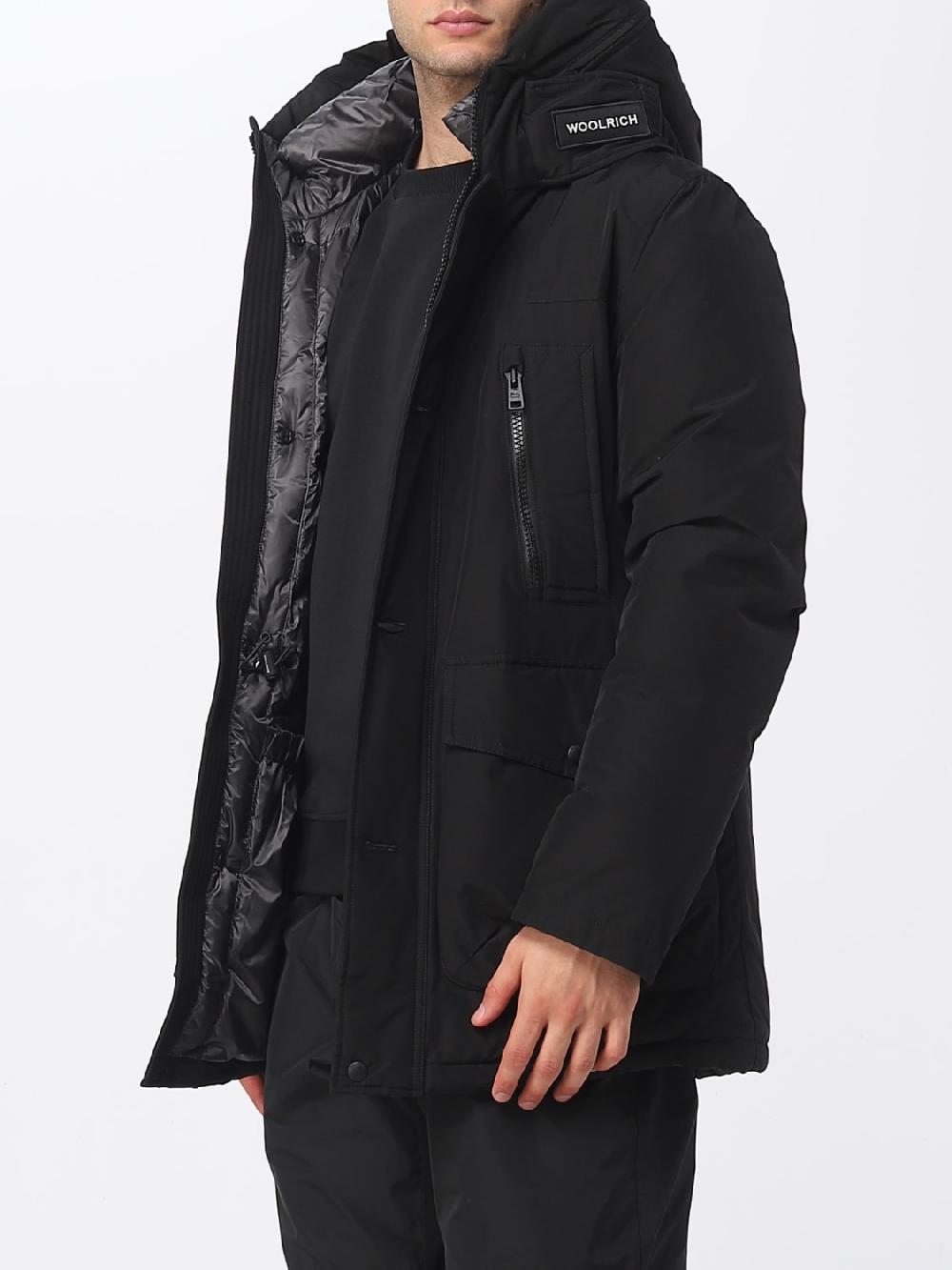 Giglio Giubbotto Woolrich in misto cotone Offerta temporanea