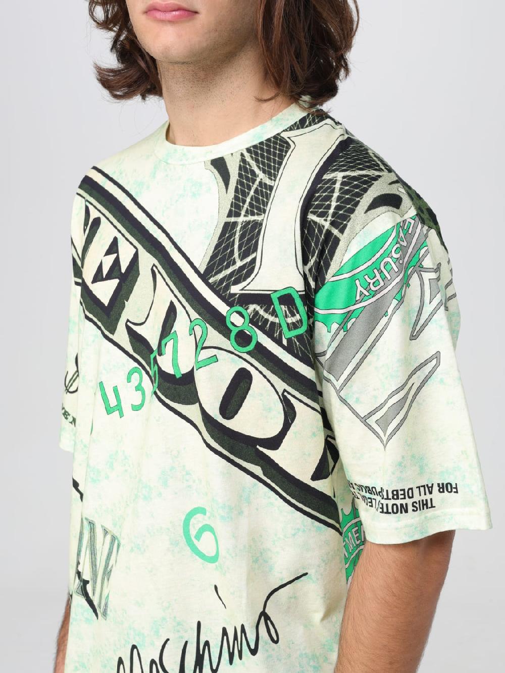 Giglio T-shirt Moschino Couture in cotone Enormi sconti