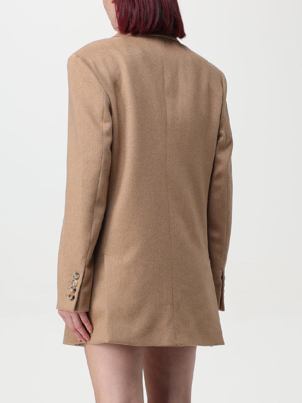 Giglio Blazer a doppiopetto Max Mara in lana di cammello Fino al 55% di sconto