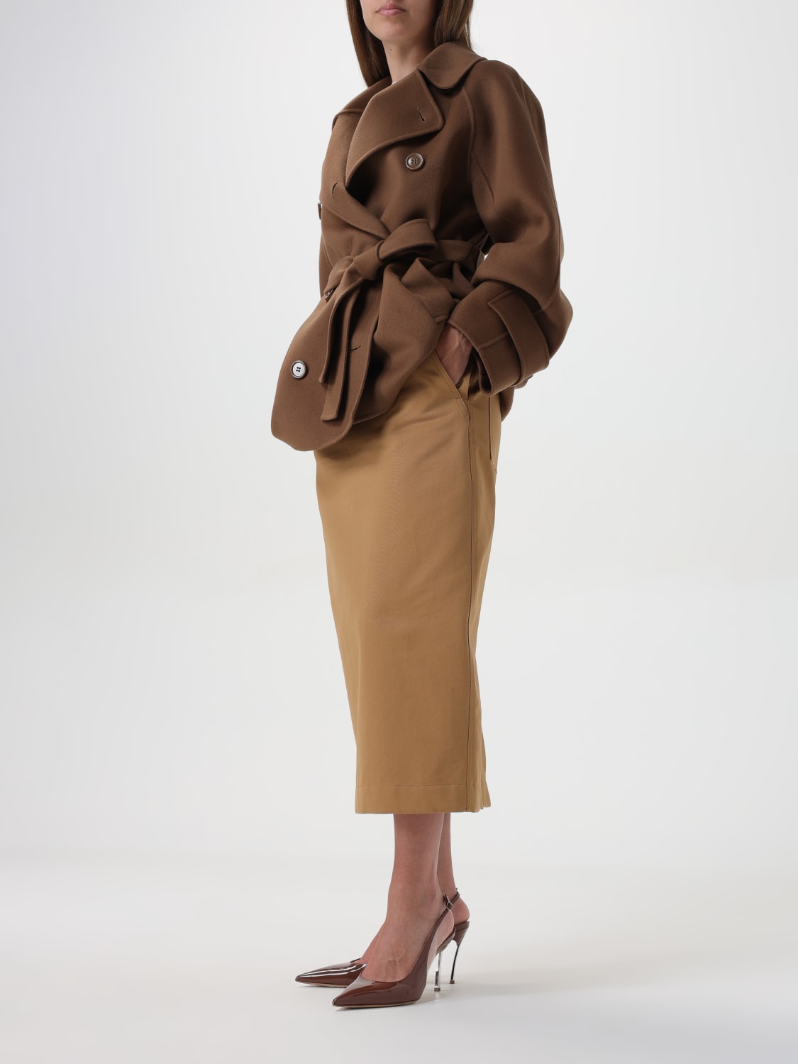 Giglio Cappotto a doppiopetto 's Max Mara 50% di sconto con spedizione gratuita
