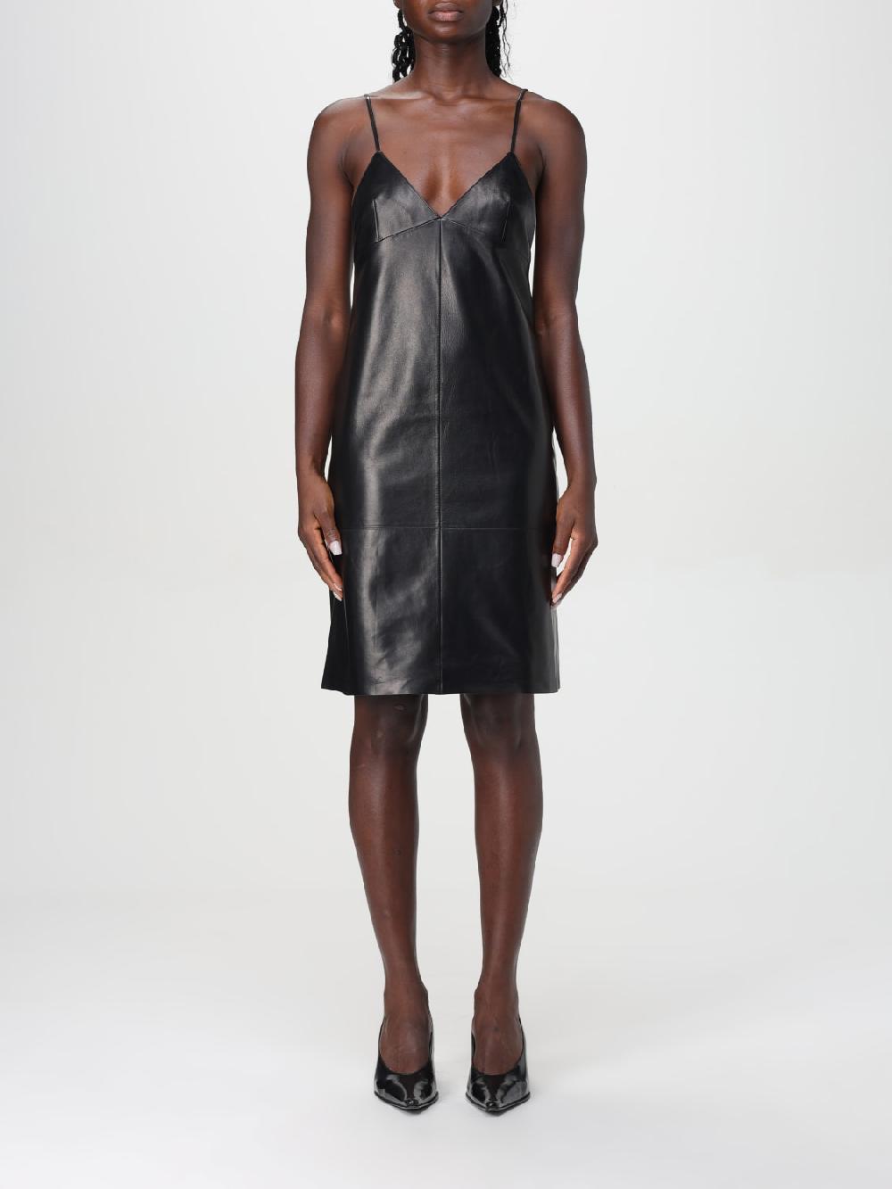 Giglio Abito in pelle di agnello Saint Laurent Negozi Online