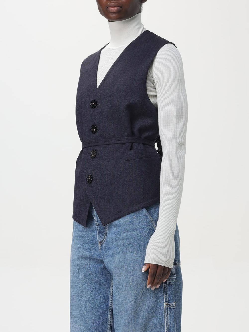Giglio Gilet classico a monopetto Bottega Veneta Offerta natalizia
