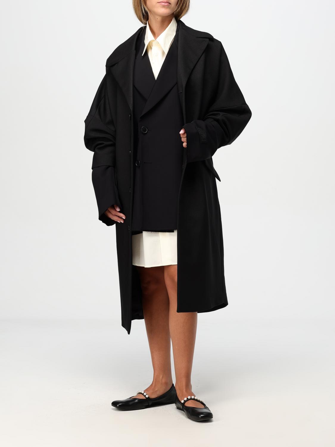 Giglio Cappotto MM6 Maison Margiela in tessuto Latest fashion